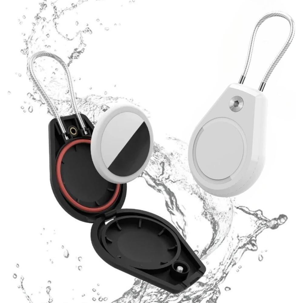 Paquete de 4 Fundas Impermeables para Air Tags ClipGrip