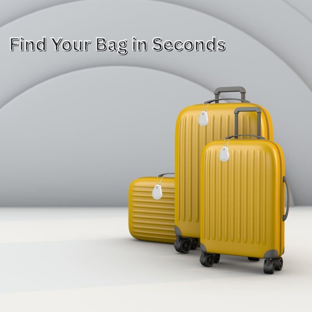 Paquete de 4 Fundas Impermeables para Air Tags ClipGrip