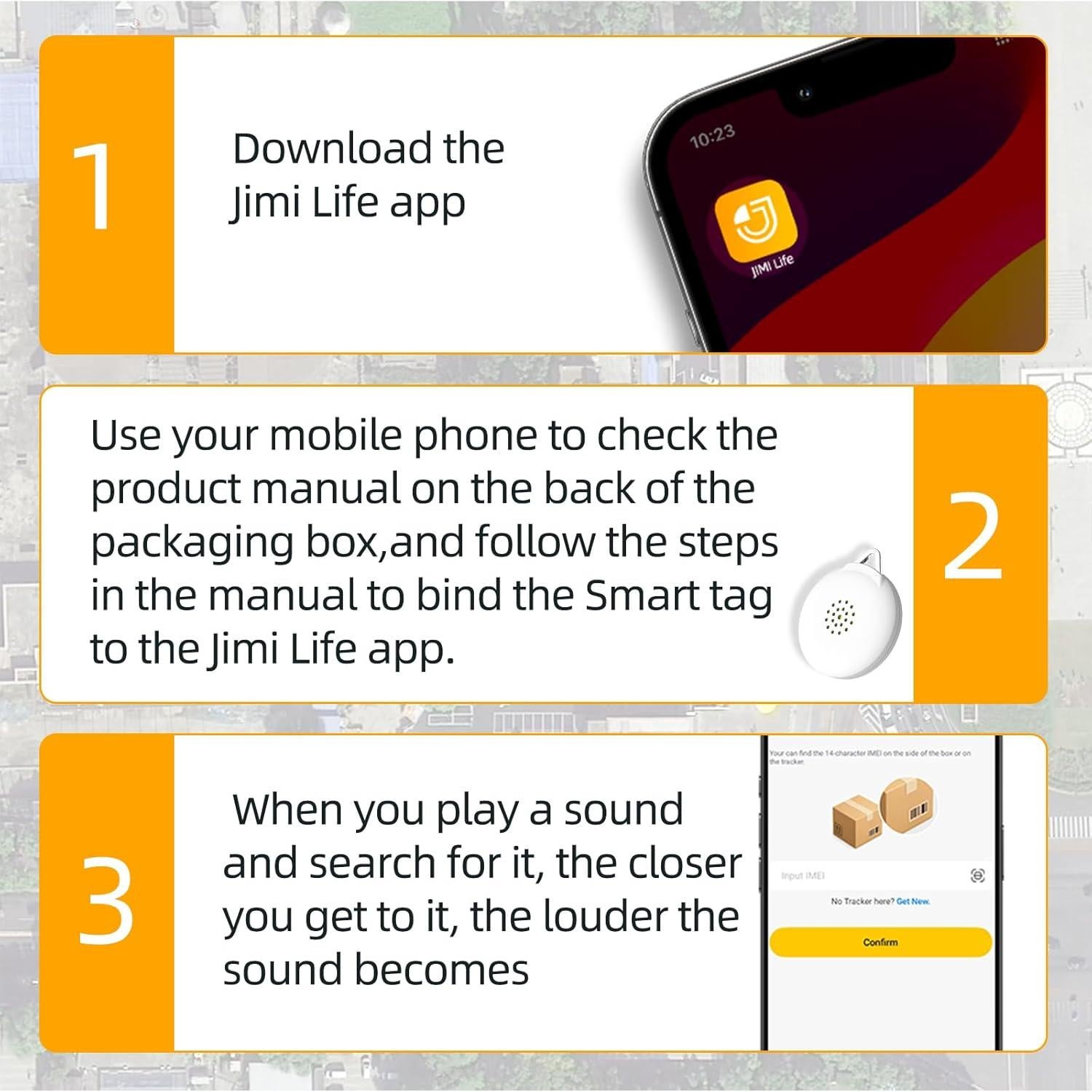 Rastreador GPS Mini LNCOON Sin Suscripción para Vehículos