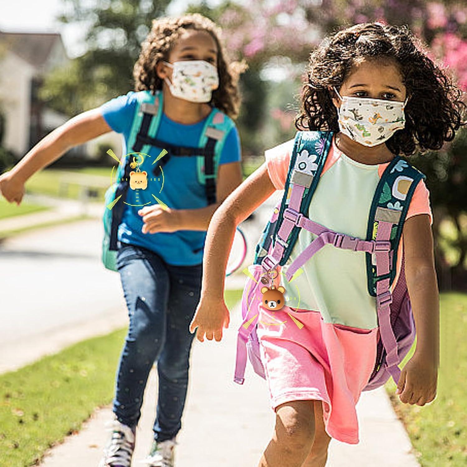 Soporte para Llavero AirTag Kayxexc - Funda Silicona Osos Pareja