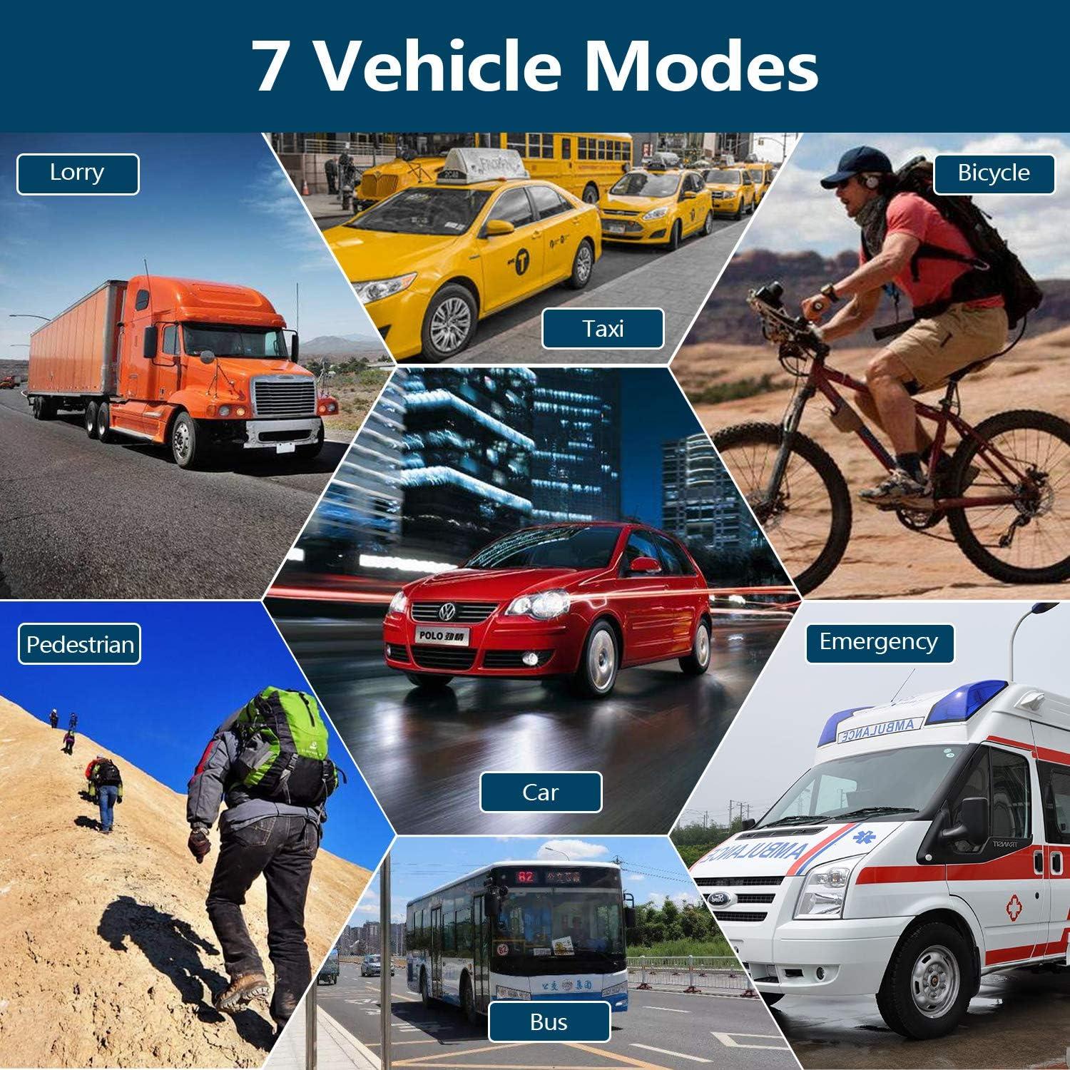 Navegador GPS 9" LEIENSI con Mapas 2025 y Actualización Vitalicia