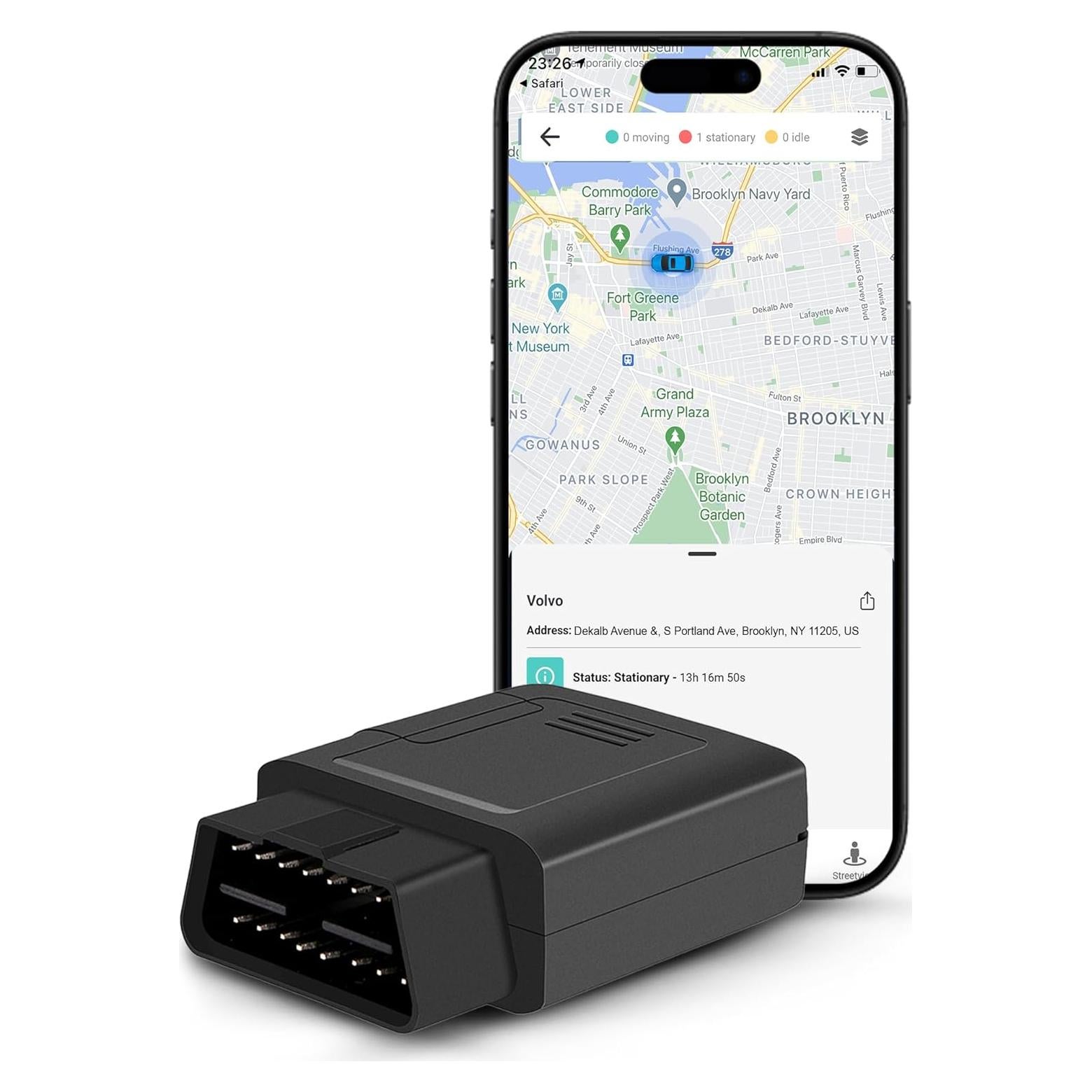 Rastreador GPS Rewire Security DB3 OBD II 4G para Vehículos