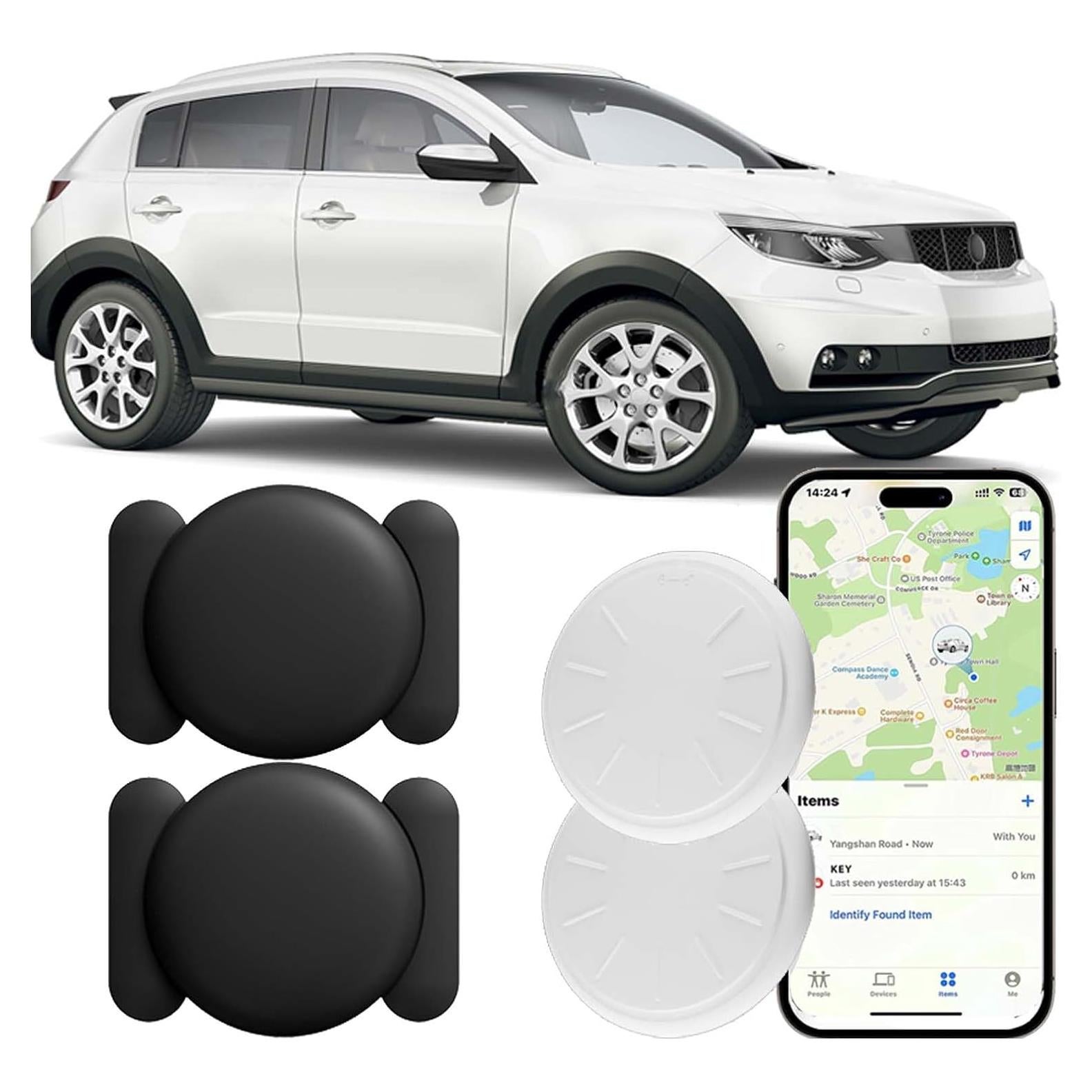 Rastreador GPS HONGTOP para Vehículos 2PCS Sin Suscripción