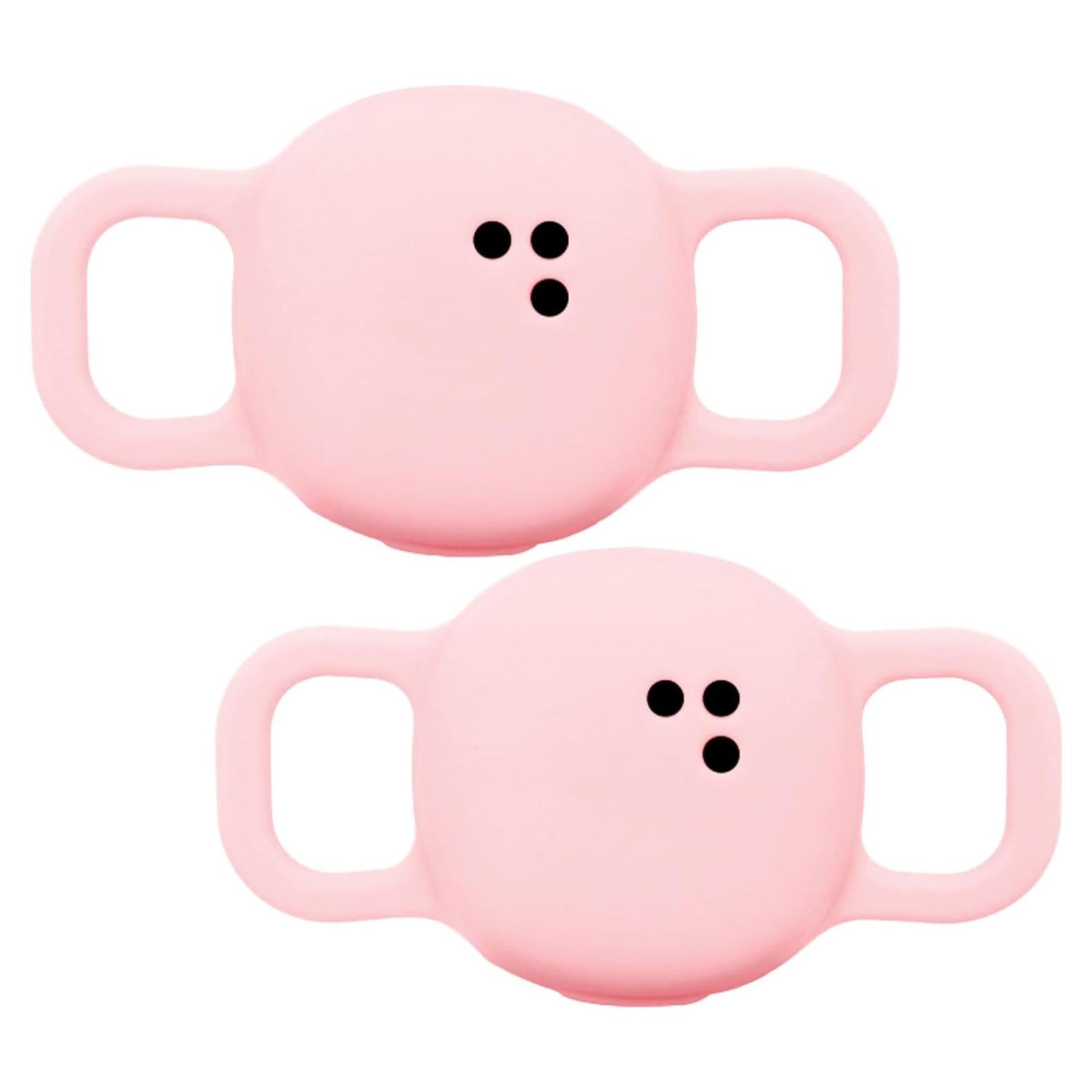 Funda de Silicona Rosa para Telylou Air Tag - Protección Resistente