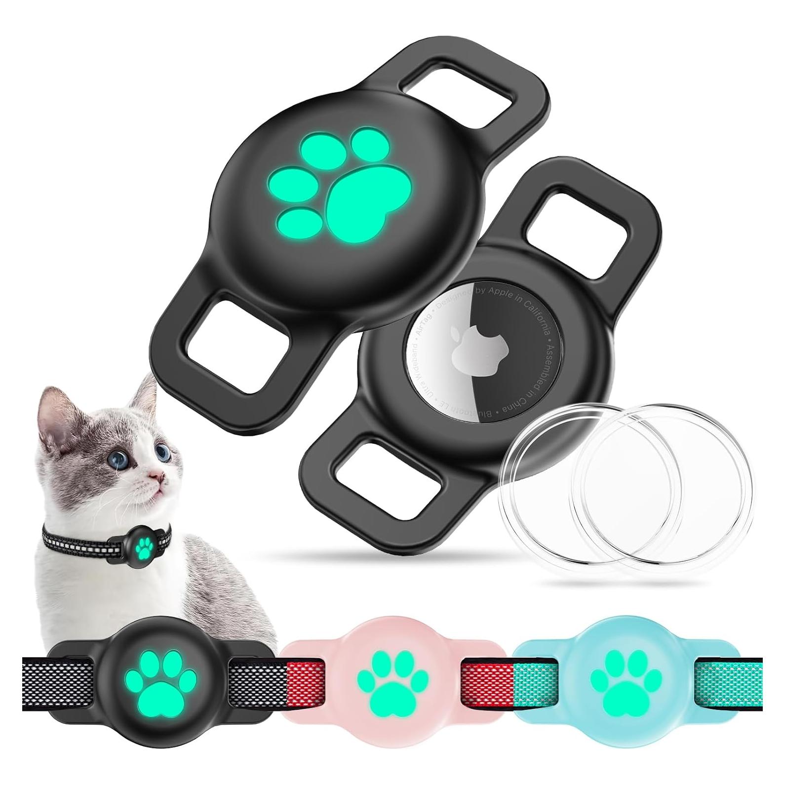 Soporte Protector para Airtag ZYRAPRO - 2 Piezas Negro