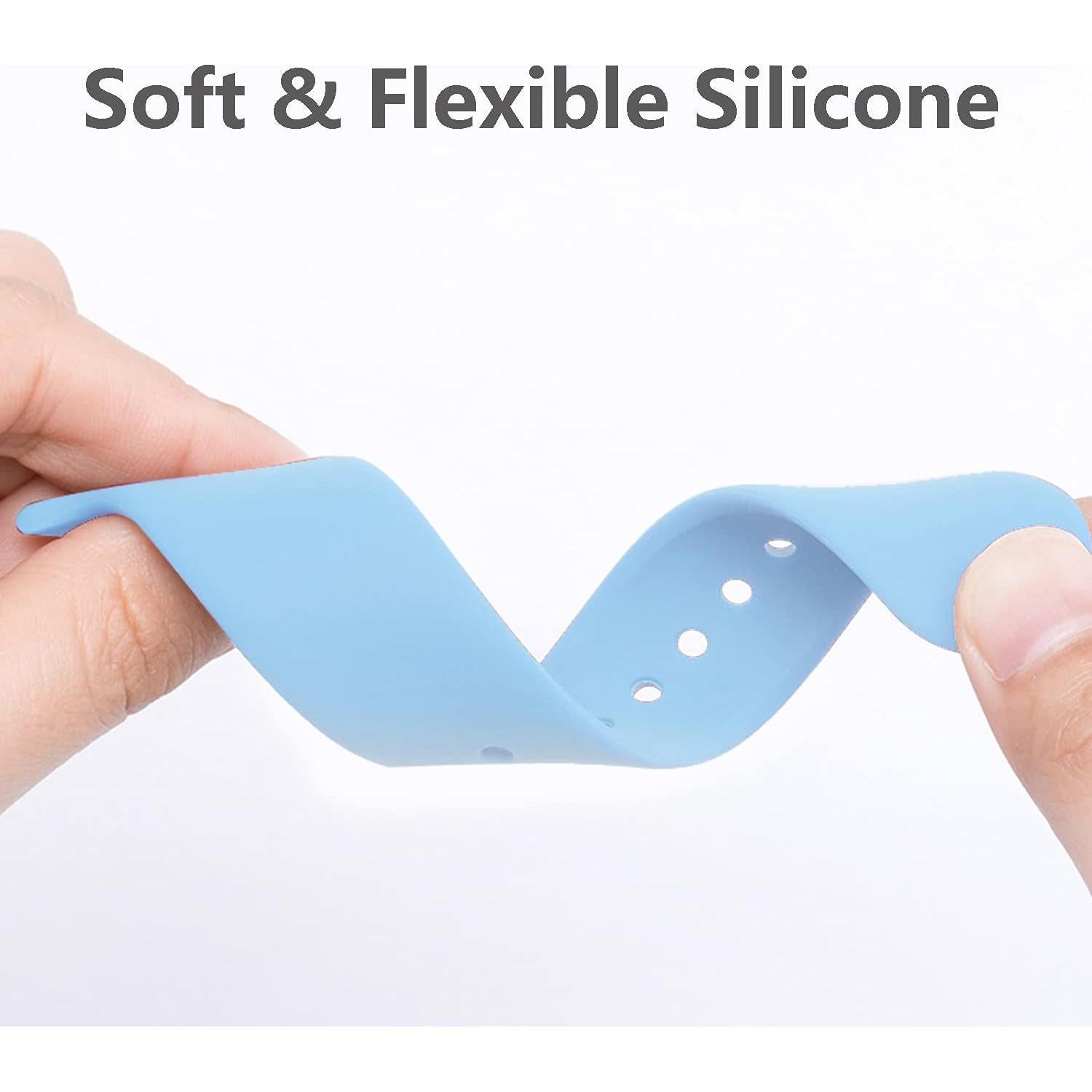 Funda de silicona para AirTag Hansont - Azul, para niños