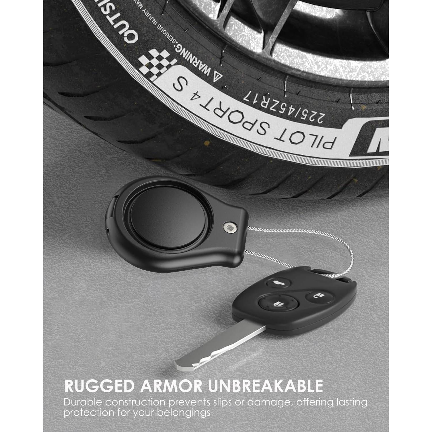 Soporte para AirTag DEERLET Impermeable IPX8 con Cierre Seguro