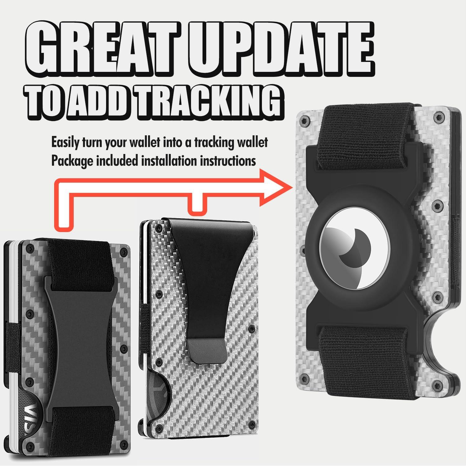 Soporte para AirTag MOSIYEEF con Correa de Dinero - Universal