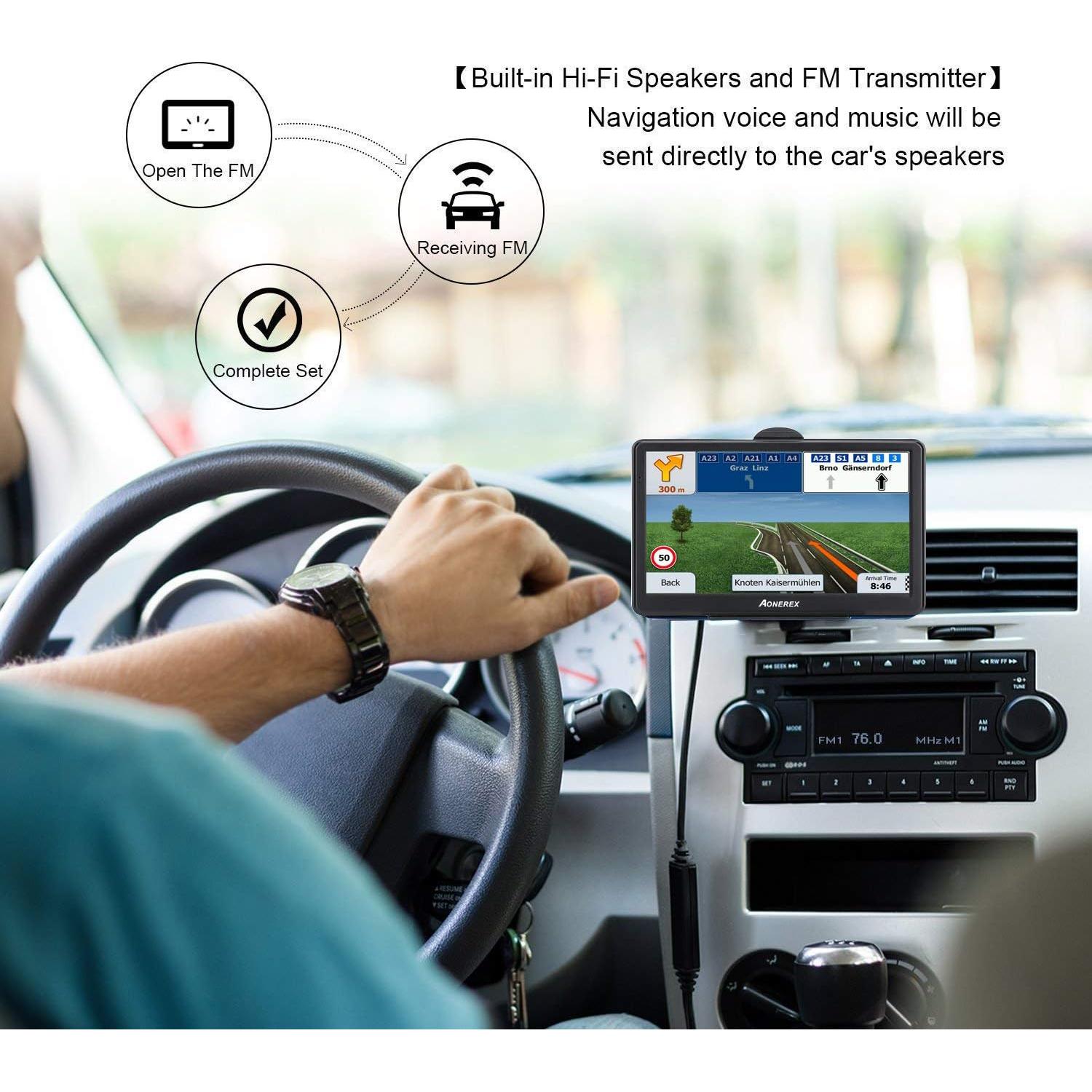 Navegador GPS para Camiones NAVRUF 7" Actualización 2025