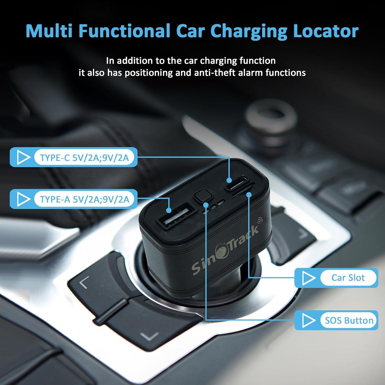 Rastreador GPS SinoTrack ST-909L 4G con Botón SOS