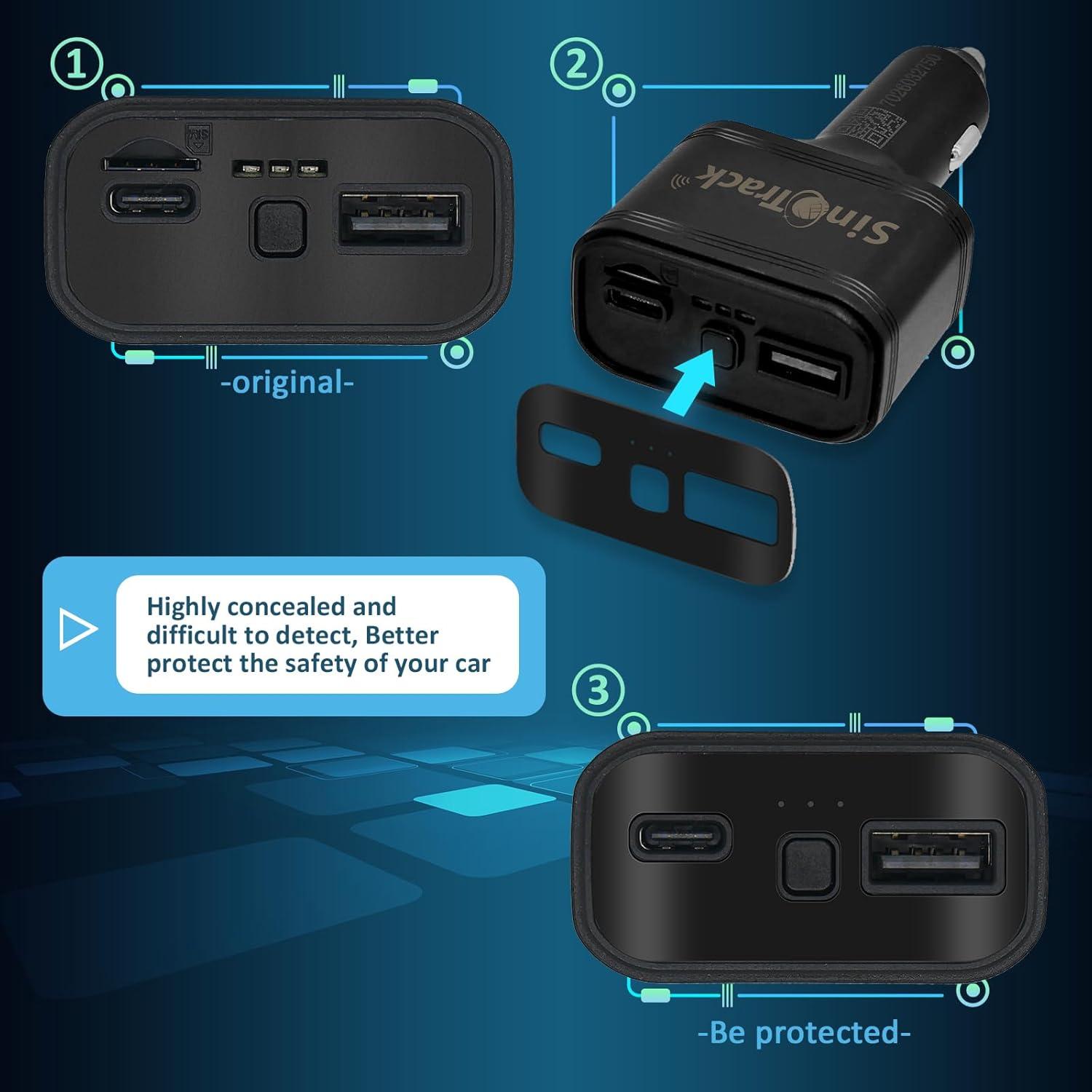 Rastreador GPS SinoTrack ST-909L 4G con Botón SOS