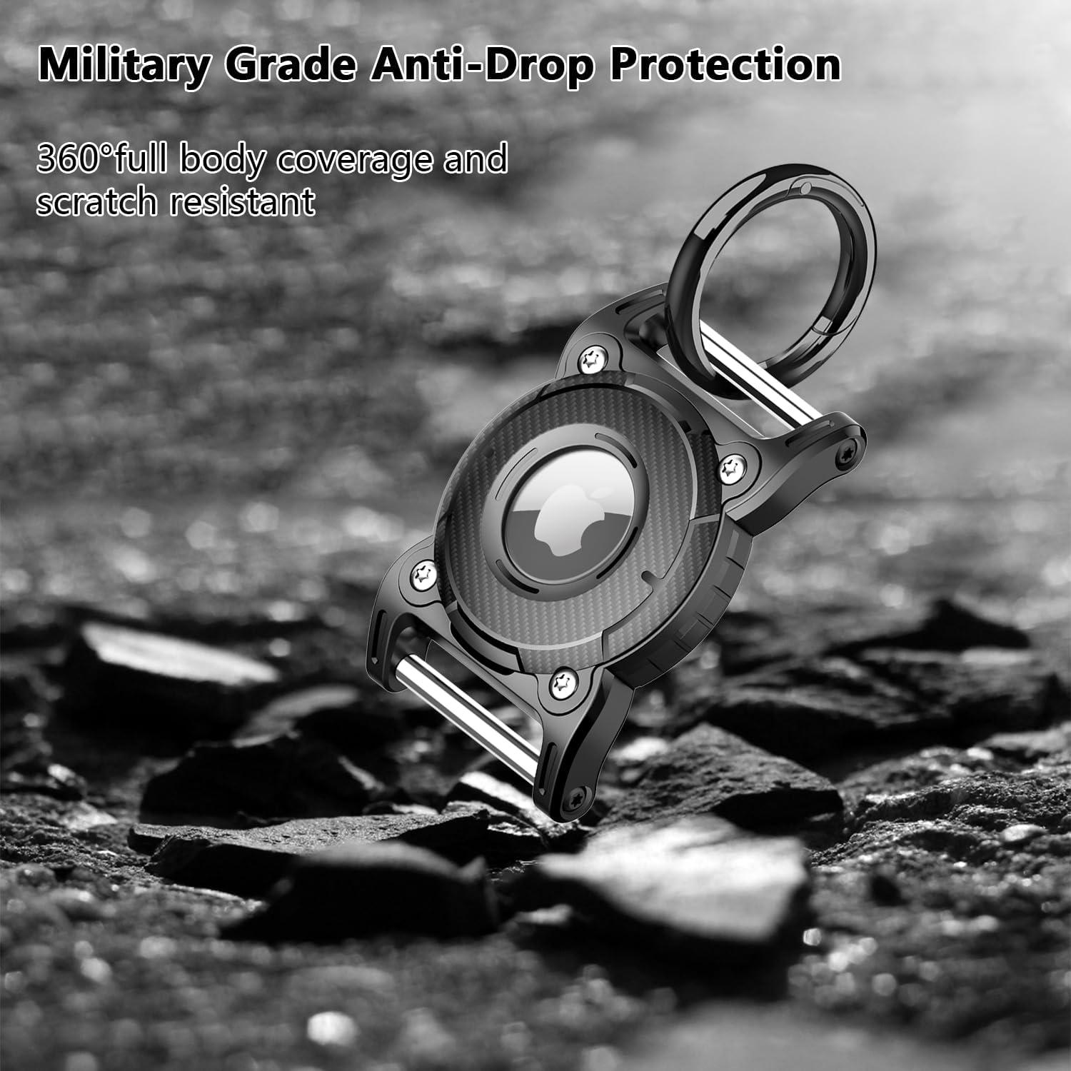 Soporte de Collar para Perro AirTag Sichy Rojo Impermeable IPX8