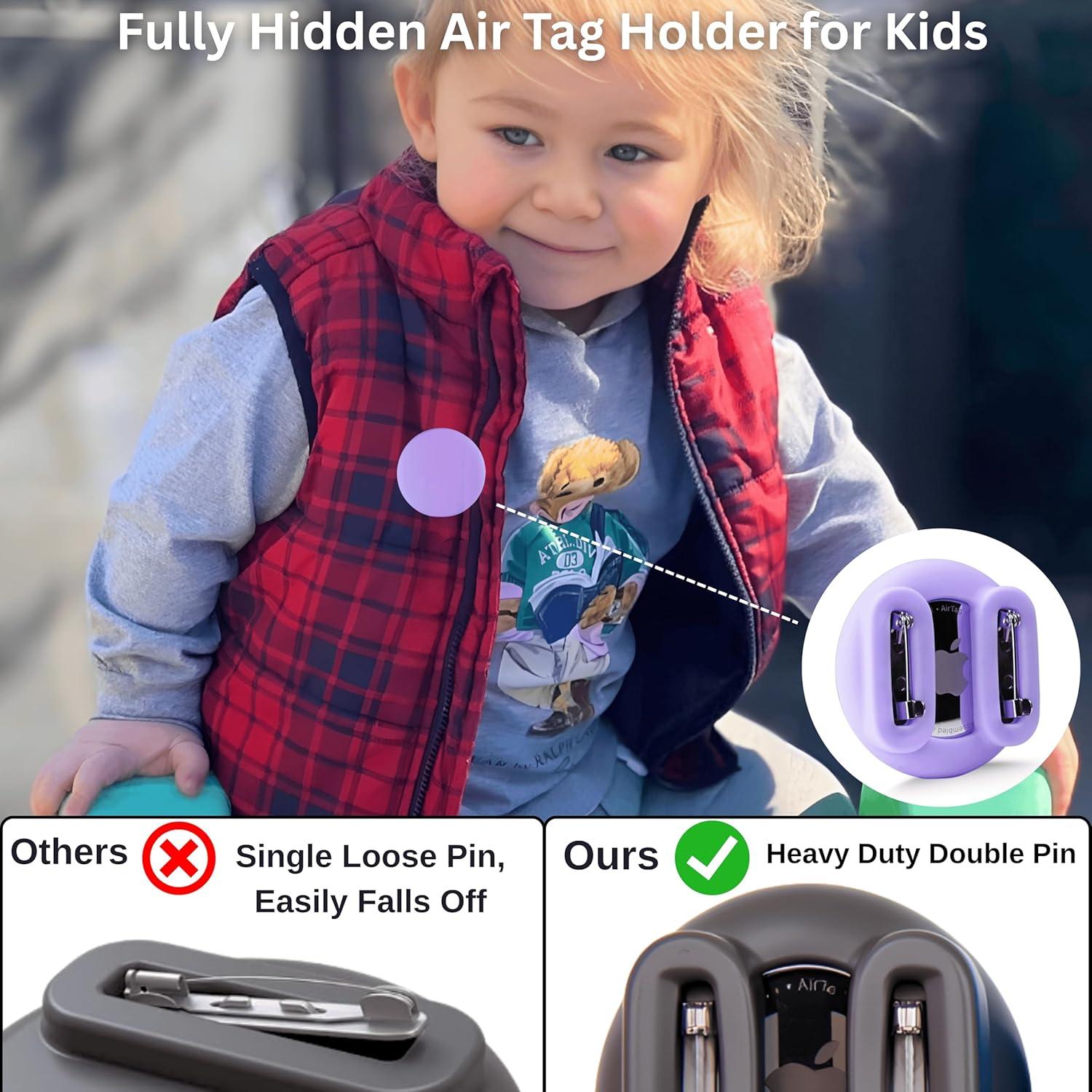 Soporte de Silicona para AirTag TITAN PPE - 3 Paquetes