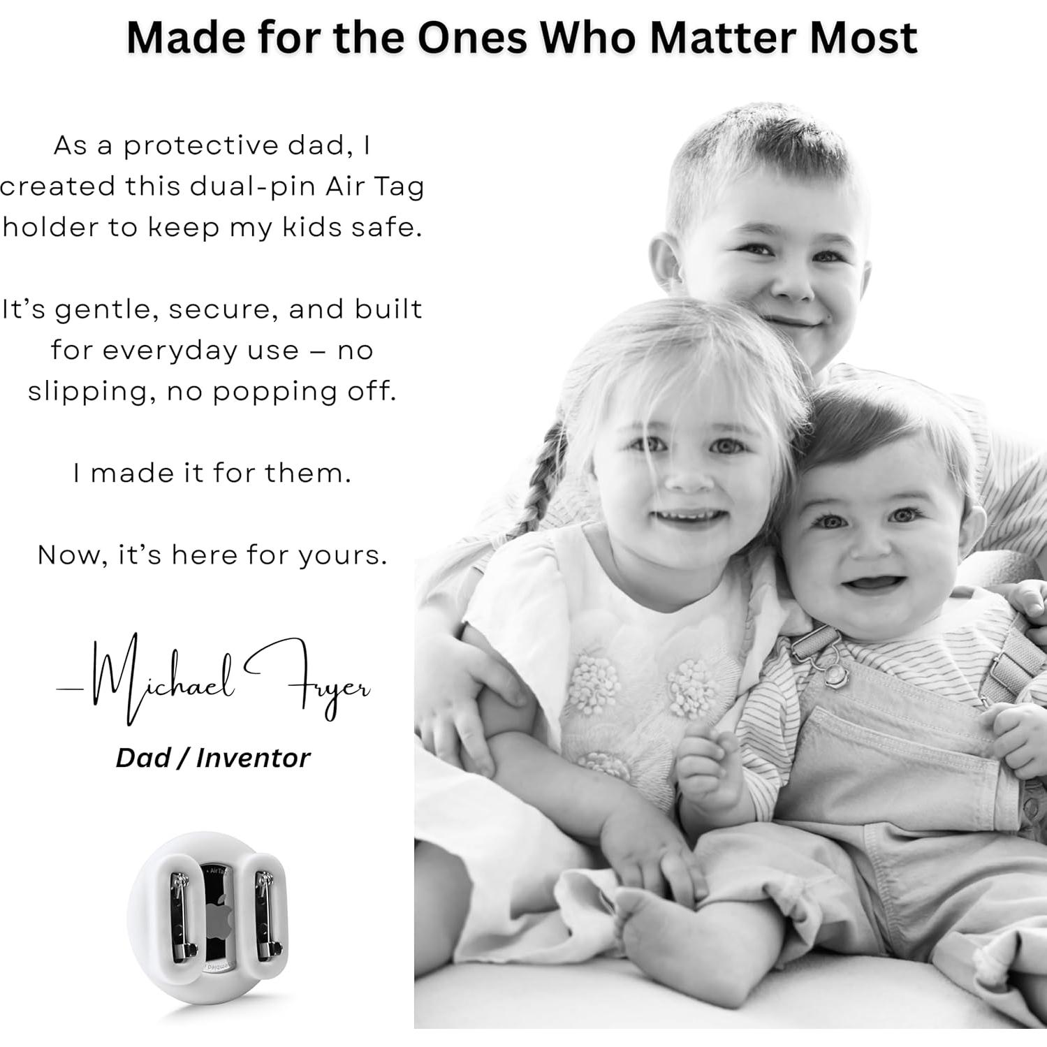 Soporte de Silicona para AirTag TITAN PPE - 3 Paquetes