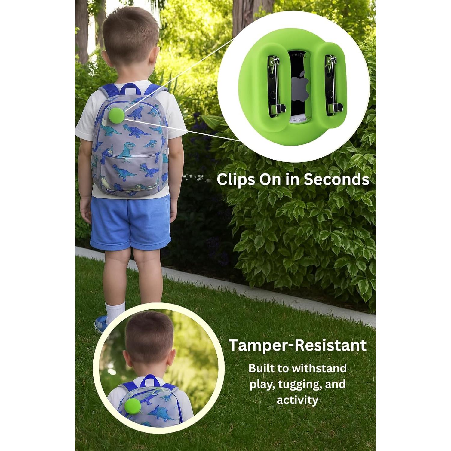 Soporte de Silicona para AirTag TITAN PPE - 3 Paquetes