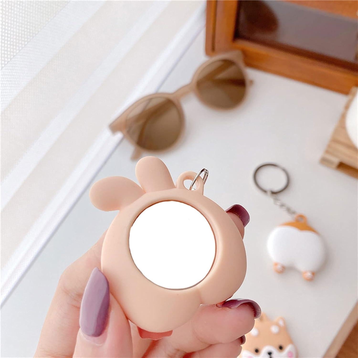 Funda Silicona para AirTag Rertnocnf Conejo Lindo