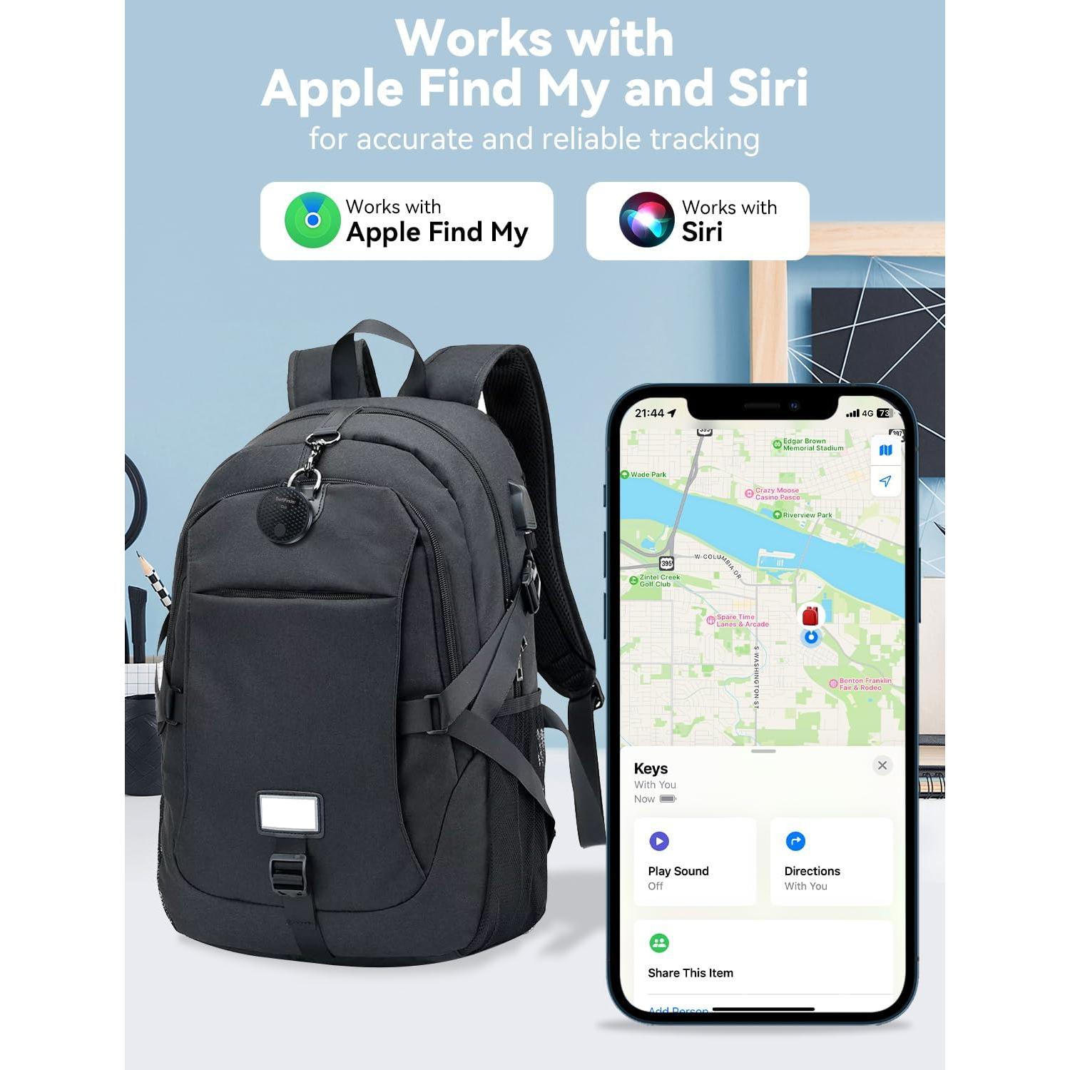 Etiqueta de Rastreo Bluetooth SwiftFinder para iOS - Localizador de Llaves y Equipaje