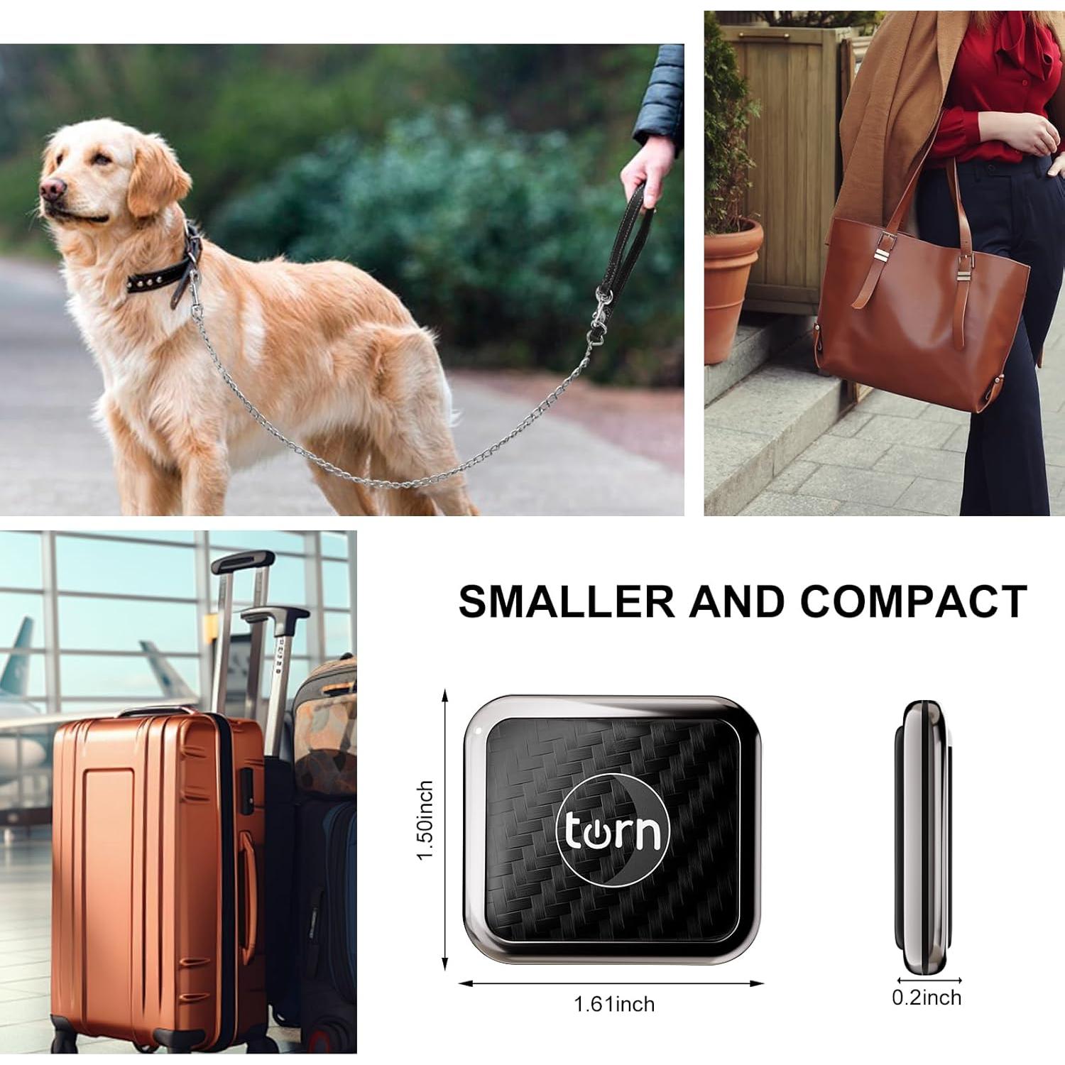 Rastreador GPS AI Tracktag Carbono para Perros y Gatos