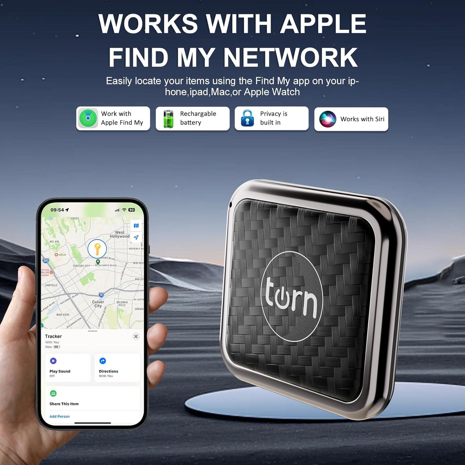 Rastreador GPS AI Tracktag Carbono para Perros y Gatos