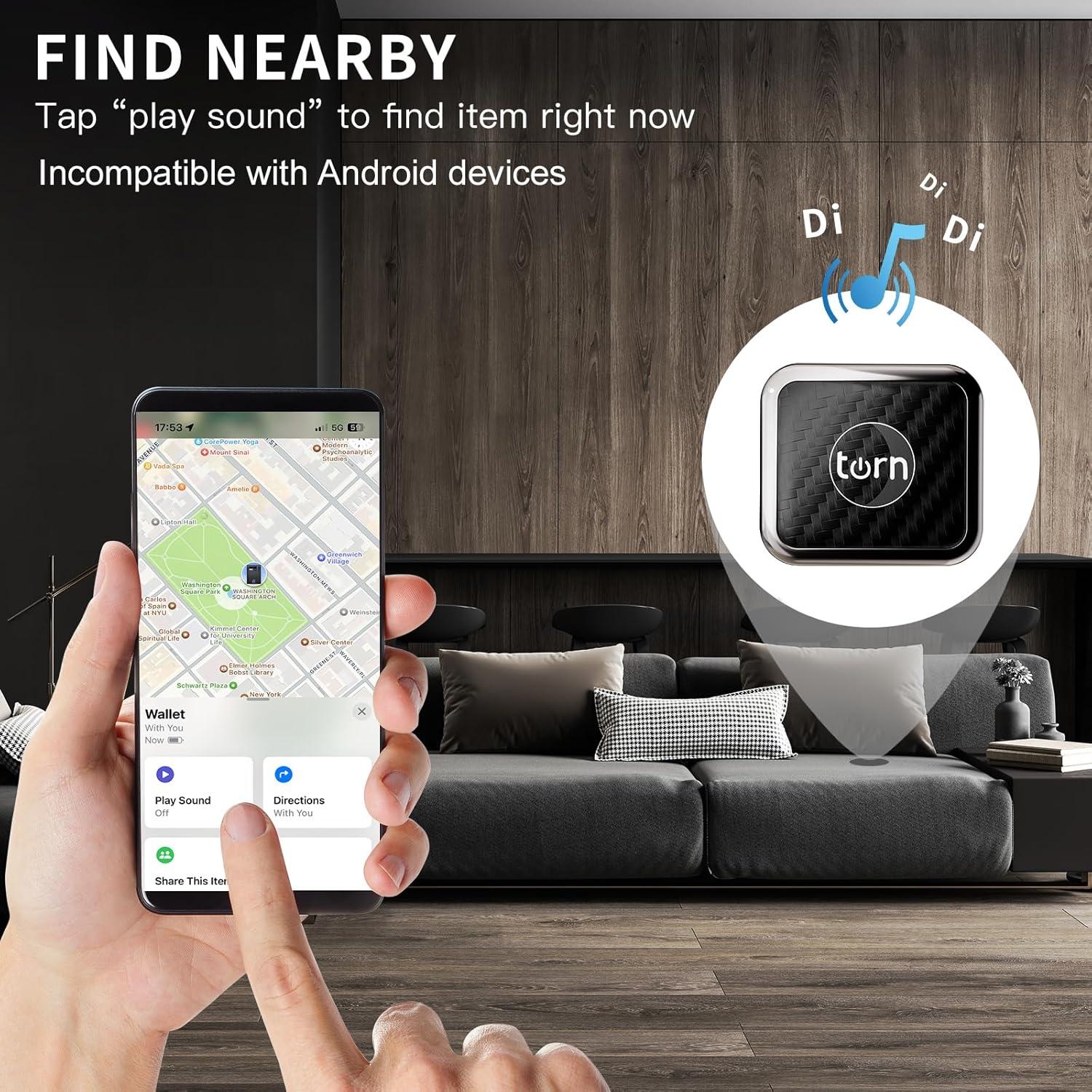 Rastreador GPS AI Tracktag Carbono para Perros y Gatos