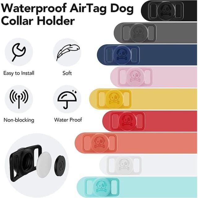 Soporte Airtag para Collar de Perro PAWS SUPPLIES - Impermeable