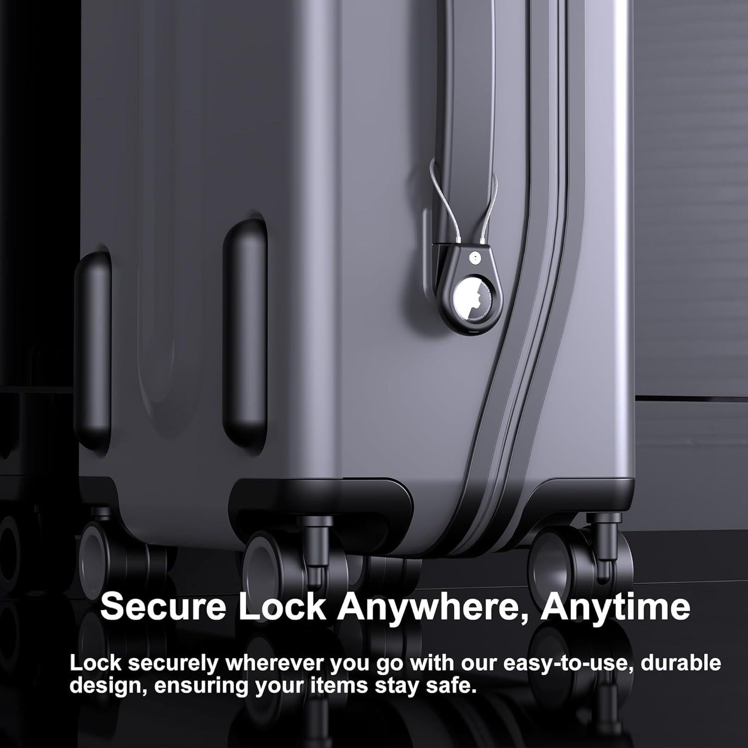 Soporte Seguro para AirTag SkyArmor - 4 Piezas, Color Variado