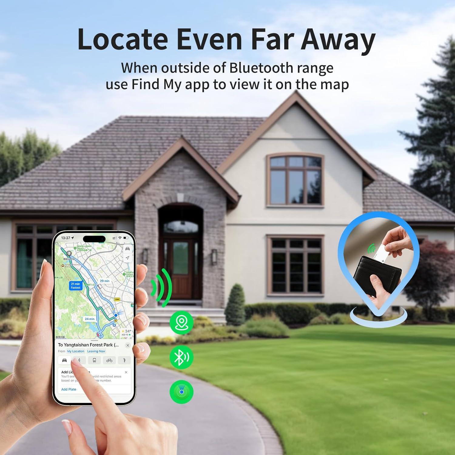 Rastreador Bluetooth Recargable BlackEmblem H para iOS