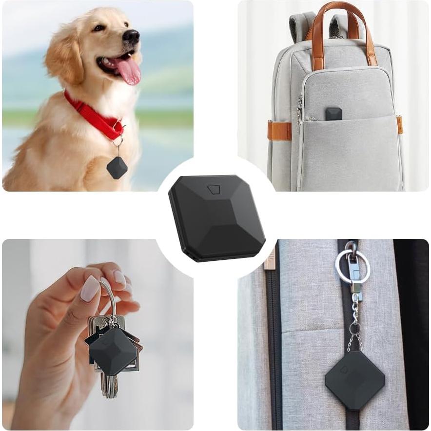 Localizador Bluetooth JianHan JH-Finder-B02 Negro Paquete de 4