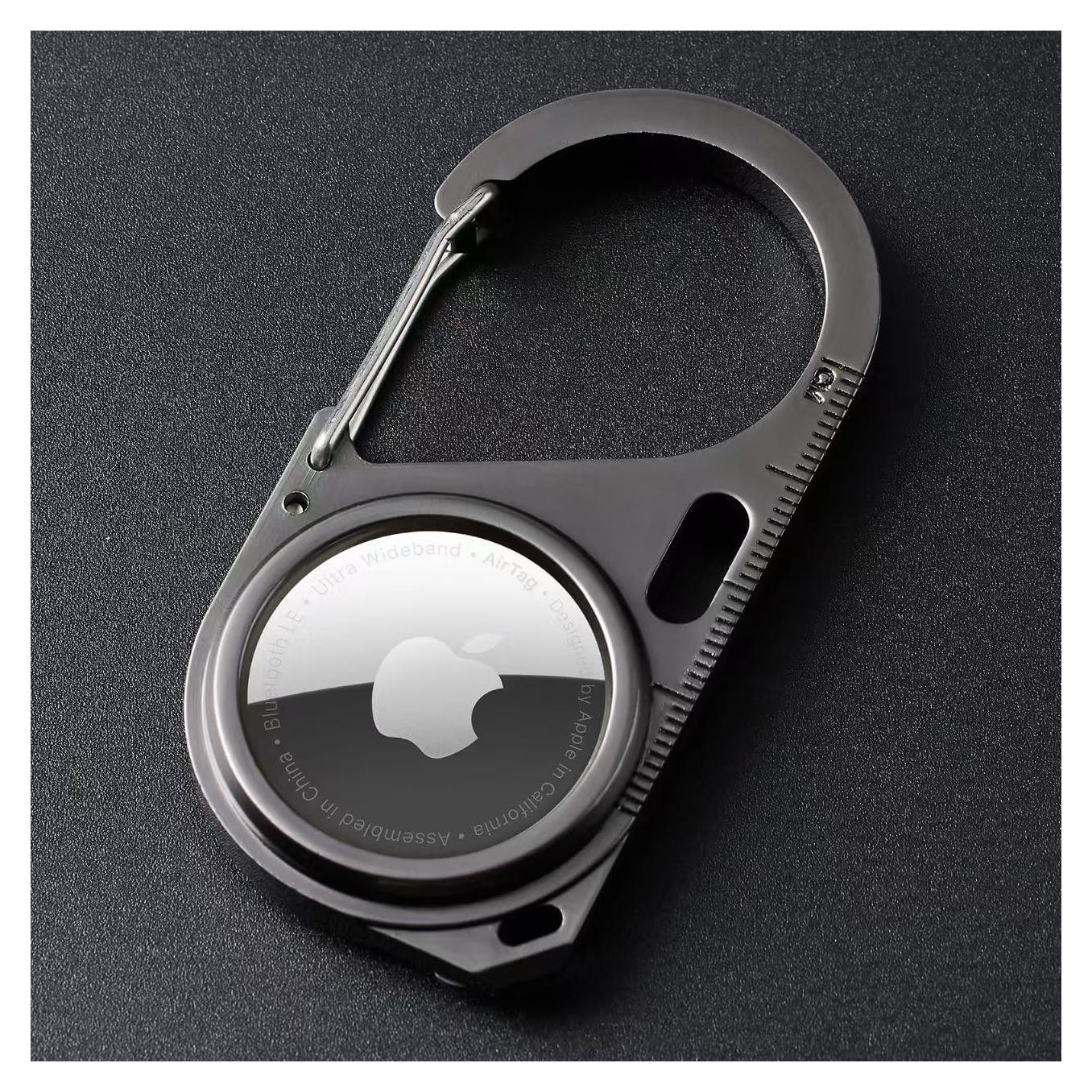 Funda Protectora Dura Hdcaravan para Apple AirTag - Negro