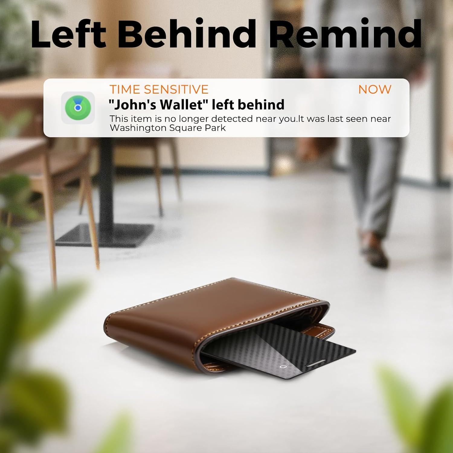 Tarjeta rastreadora de billetera Apple Find My IP68 Bluetooth