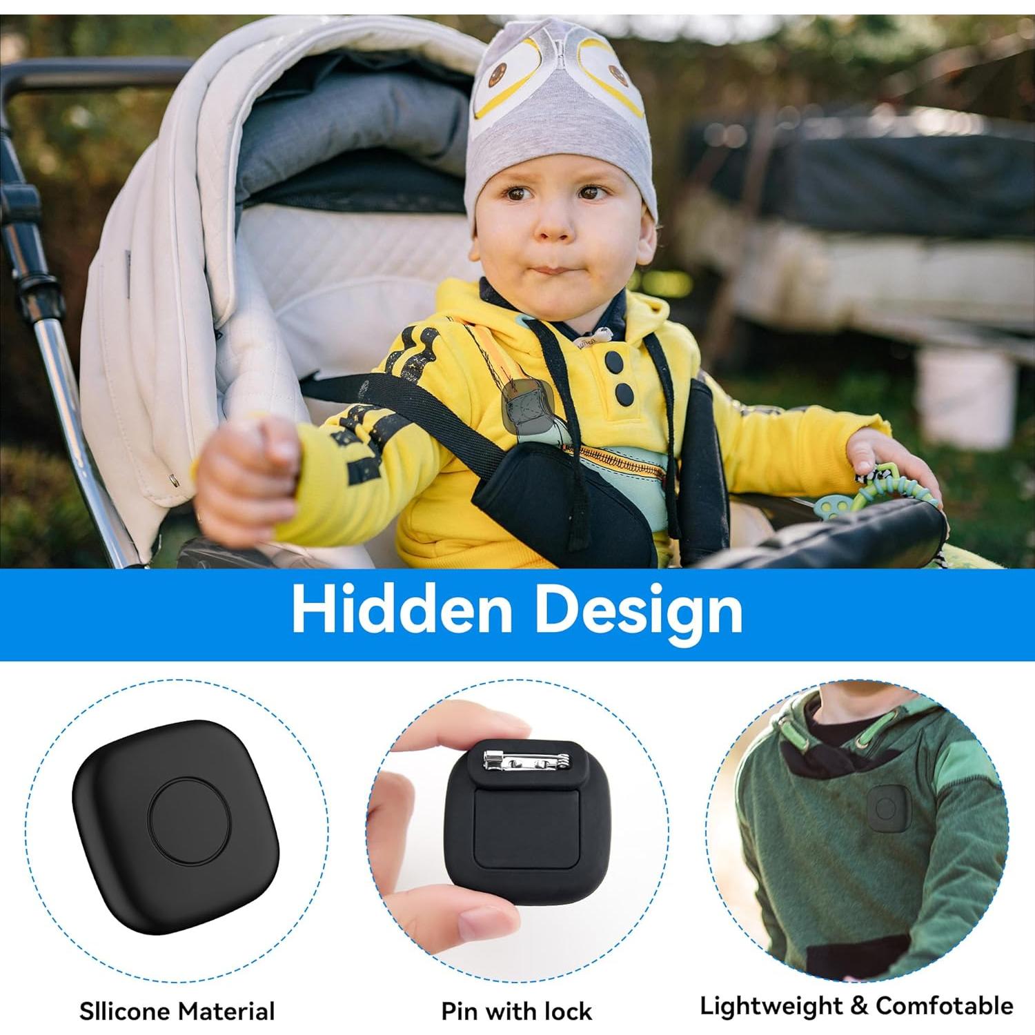 Funda de Silicona Impermeable SkyArmor para Tile Mate 2022/2024 - Negro/Azul