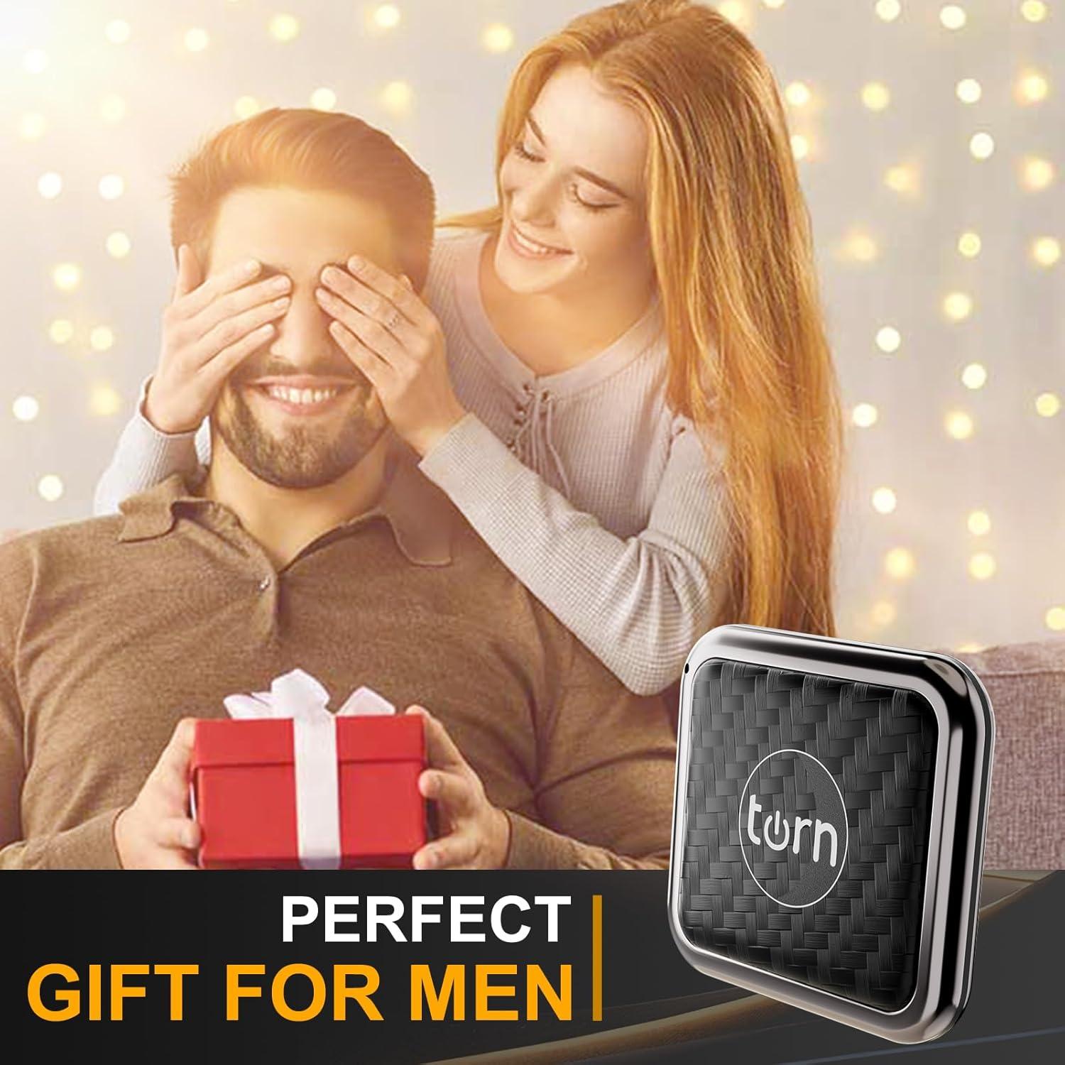 Rastreador GPS Smart LB Carbono para Apple Find My - 1 Paquete