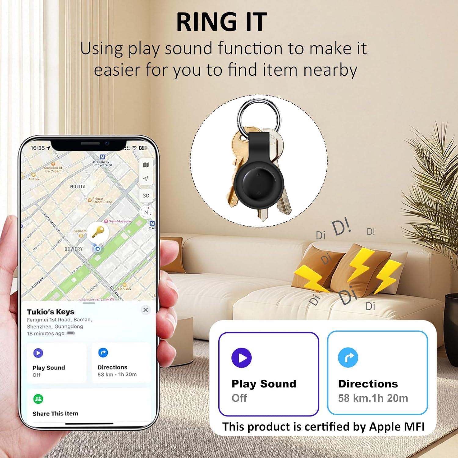 Mini Rastreador GPS PerfiPro para Vehículos - Apple Find My