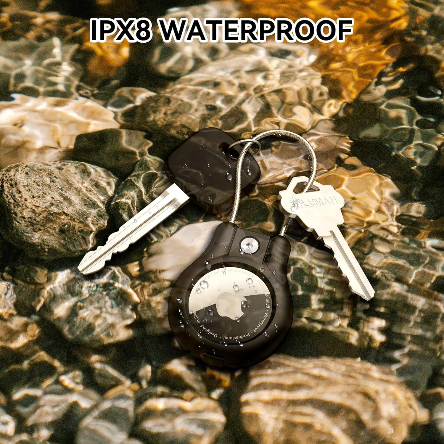 Estuche impermeable IPX8 para AirTag CITYMORE - Paquete de 4