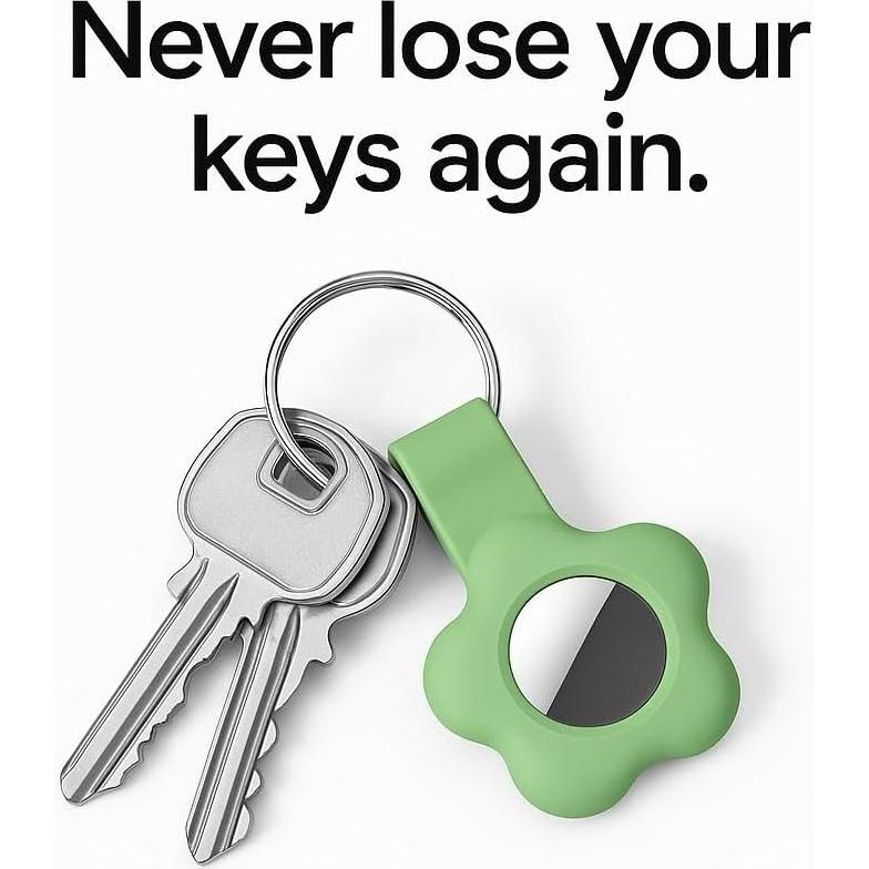 Soporte de Silicona para Rastreador Bluetooth GonzRise Blanco