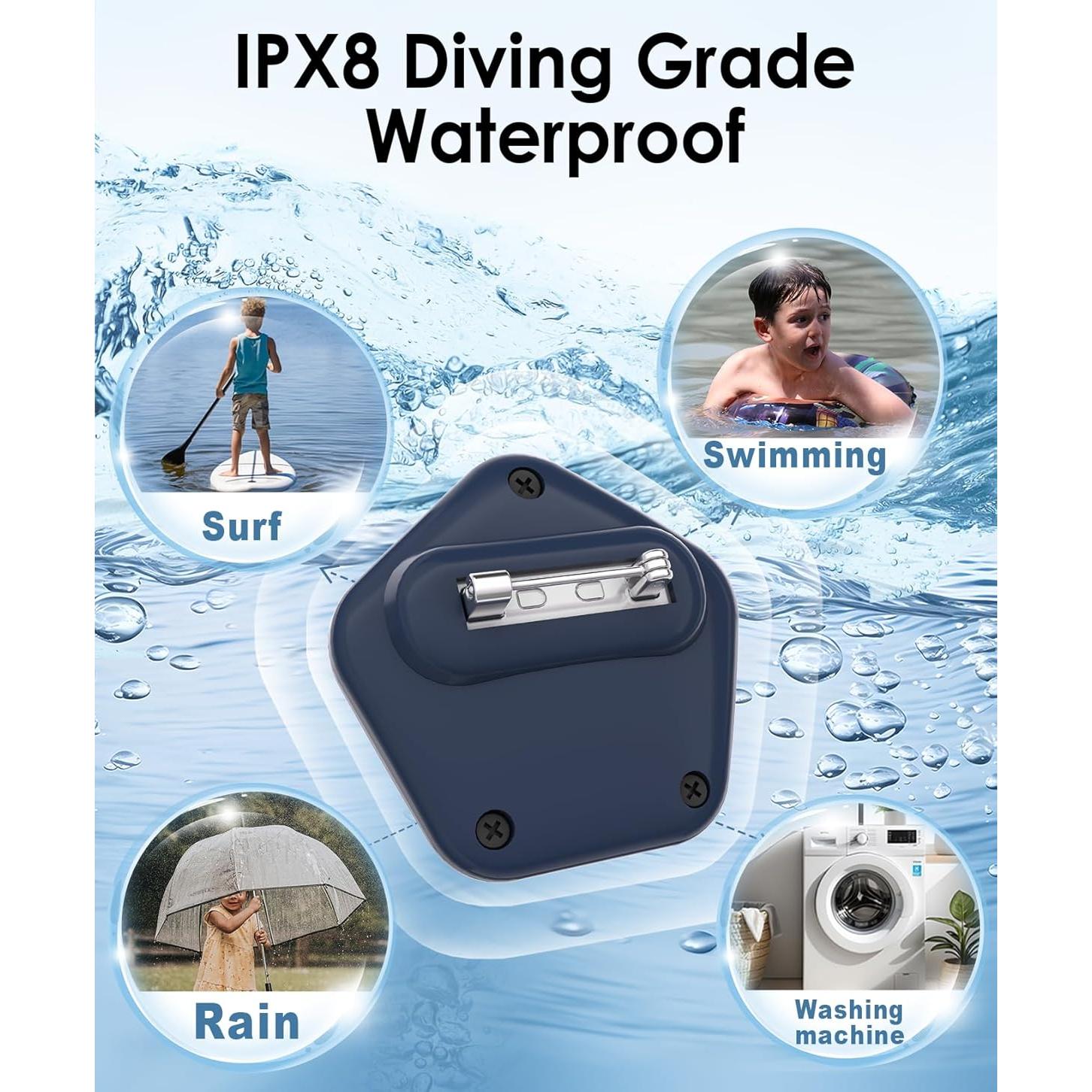 Soporte Oculto para AirTag Niños SCALLOP Impermeable IPX8