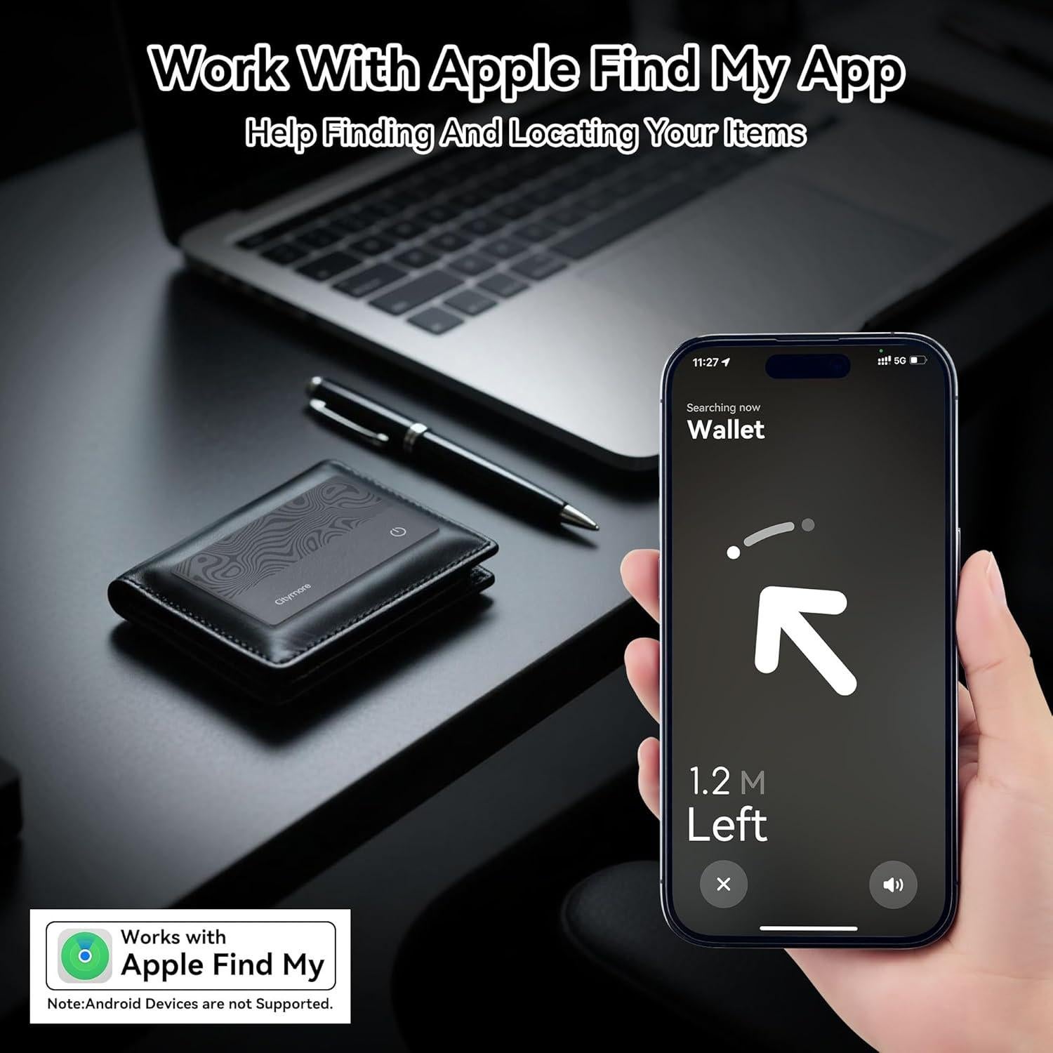 Rastreador Bluetooth CityMore para Cartera - Impermeable IP68