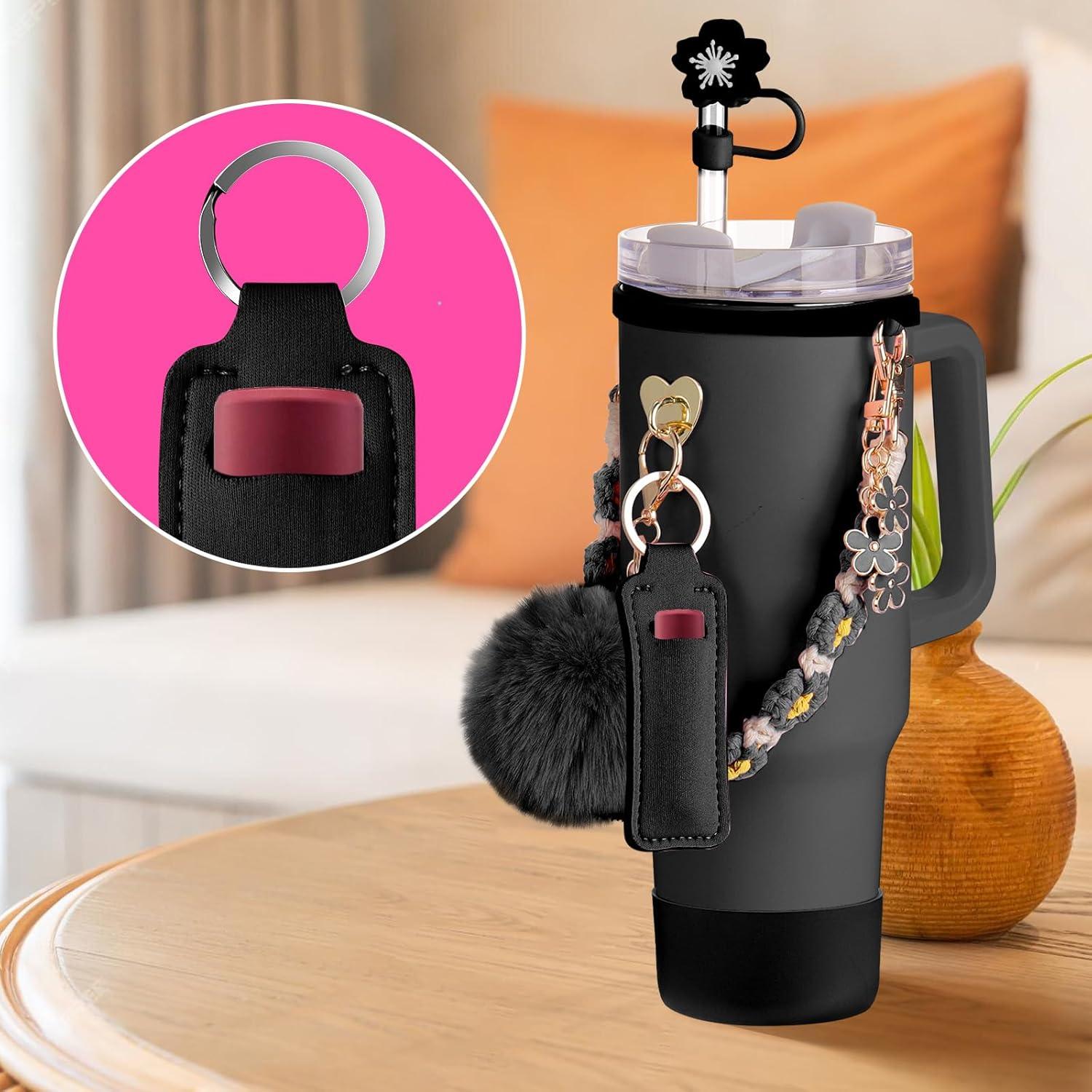 Accesorios para Taza Stanley Mity Rain - 8 Piezas, Negro