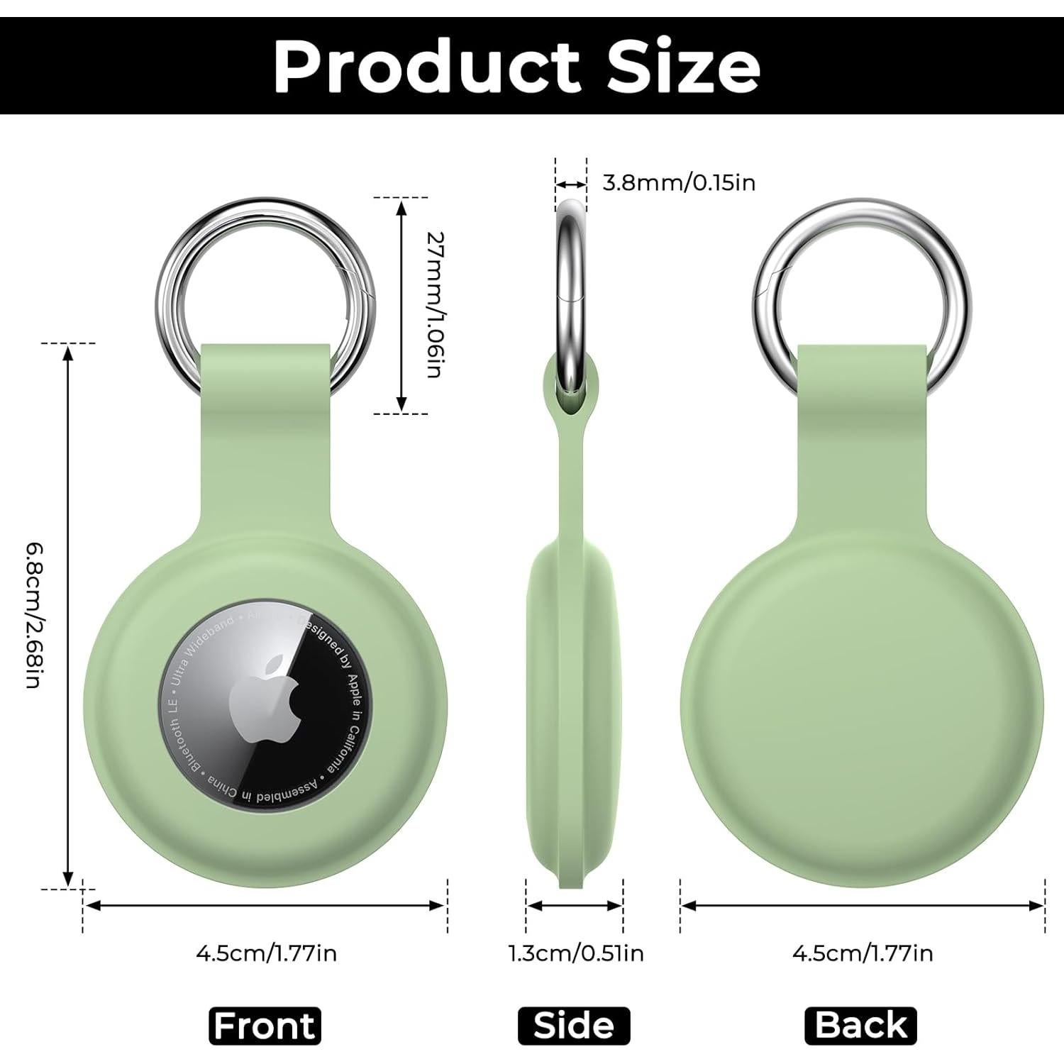 Paquete de 4 Fundas Impermeables para AirTag Apple - AK