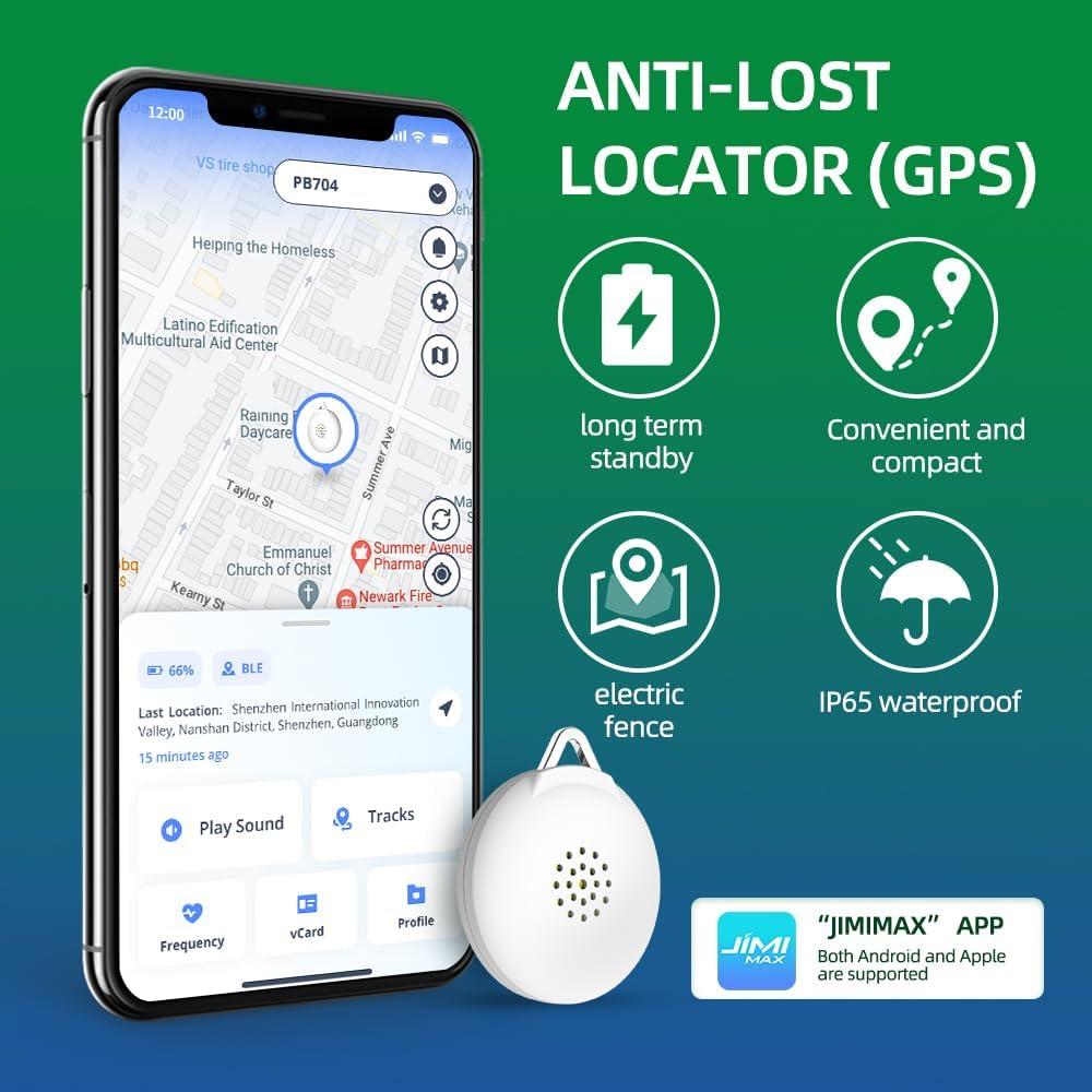 Etiqueta de Rastreo JimiIOT Compacta Bluetooth IP65
