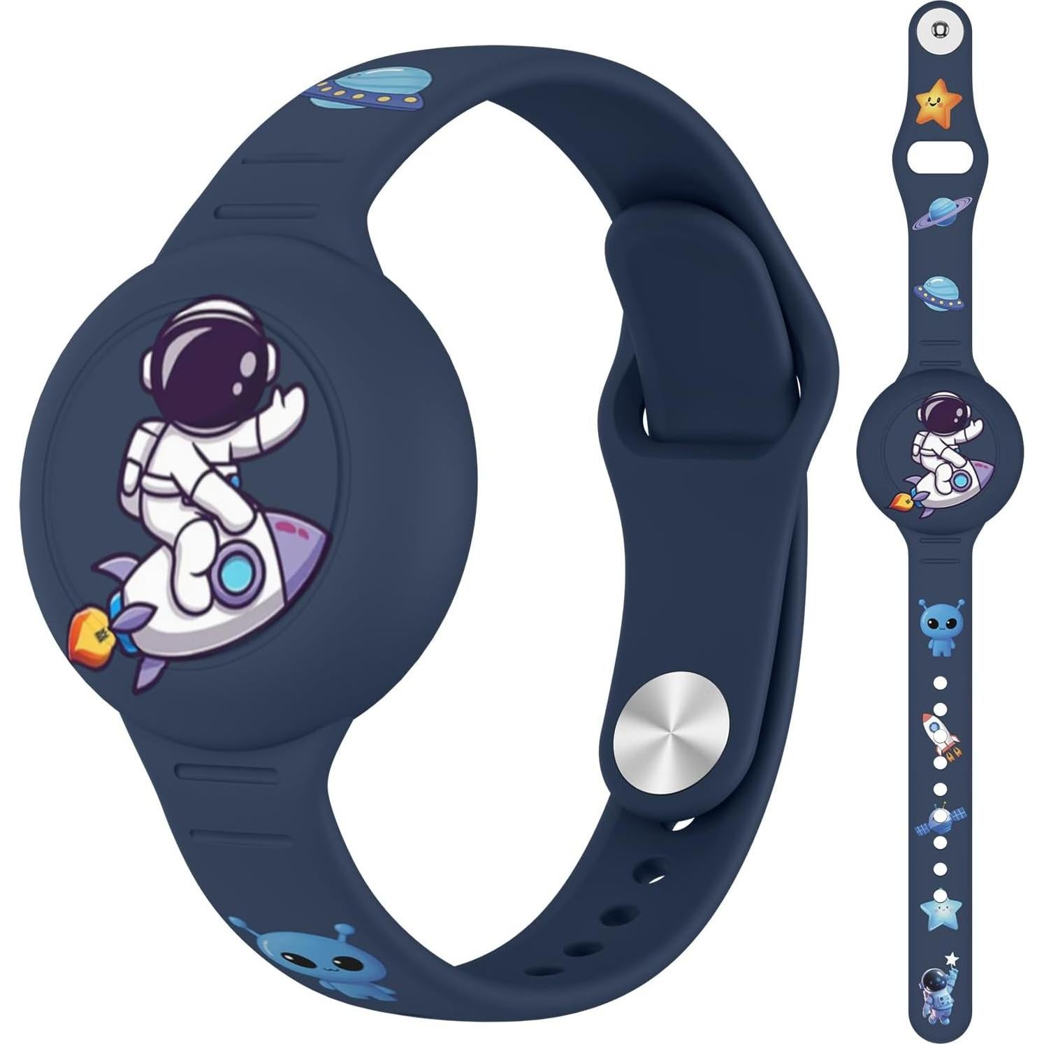 Pulsera Antipérdida Vancle para Air Tag - Azul Oscuro