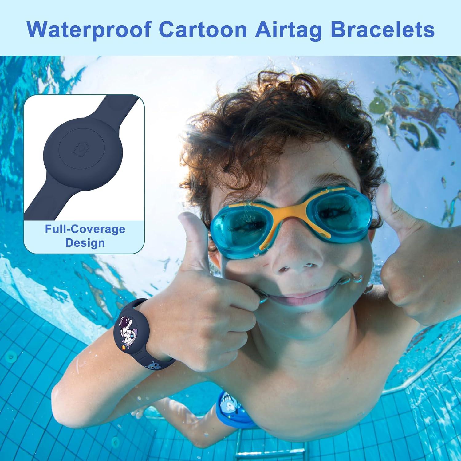 Pulsera Antipérdida Vancle para Air Tag - Azul Oscuro