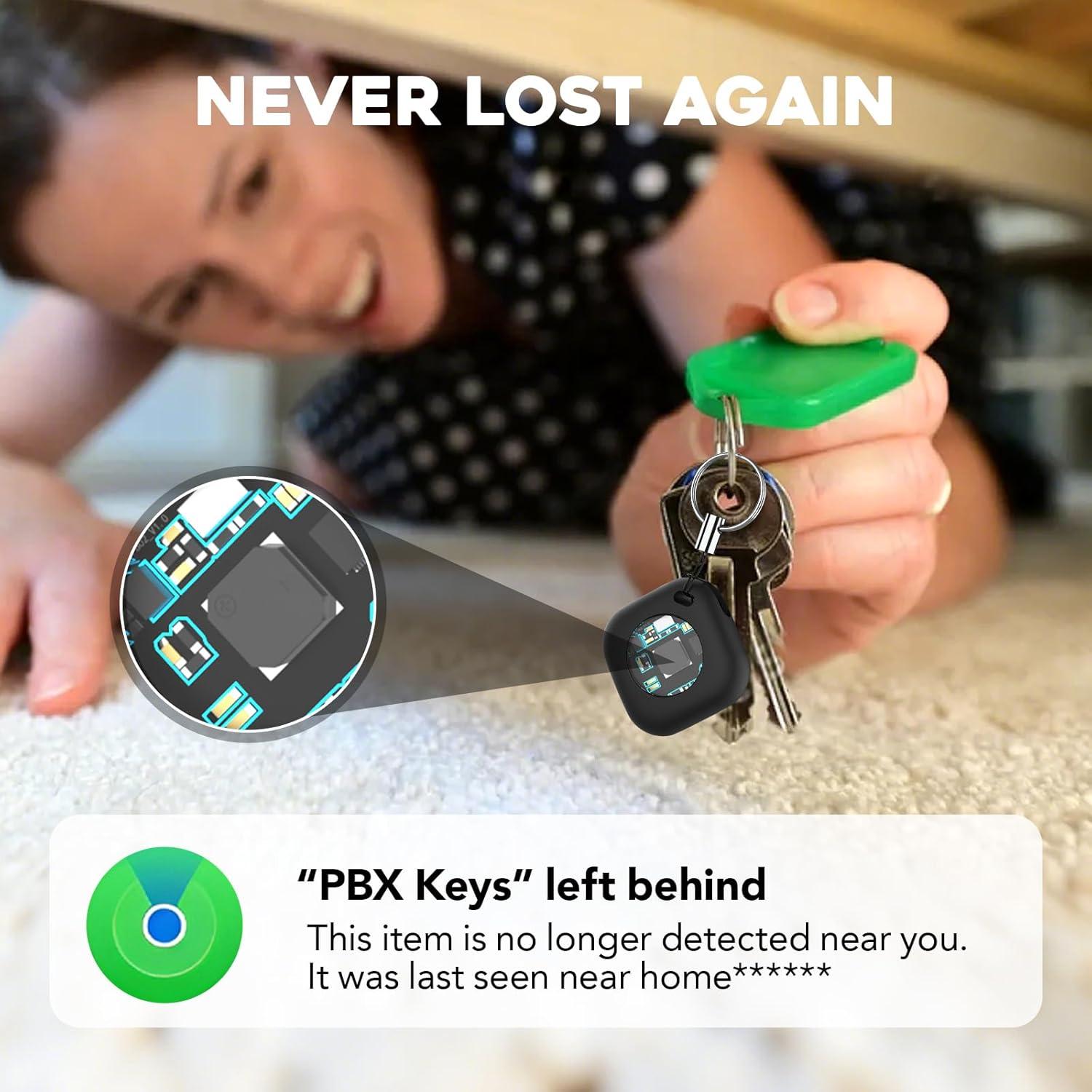 Paquete de 4 Rastreadores GPS Natyos con Batería Reemplazable