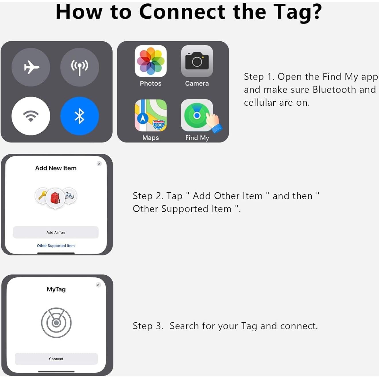Etiqueta de Seguimiento KTTGO D01 Bluetooth a Prueba de Agua