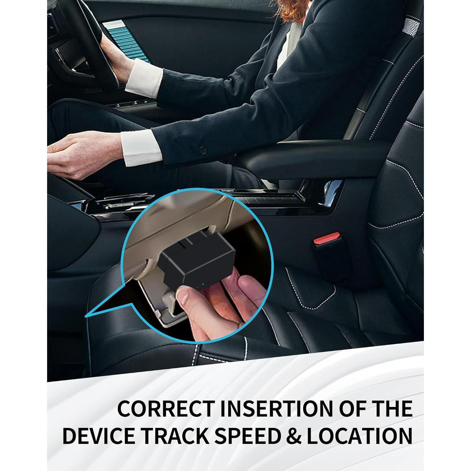 Rastreador GPS 4G LNCOON VL505 para Vehículos OBD-II