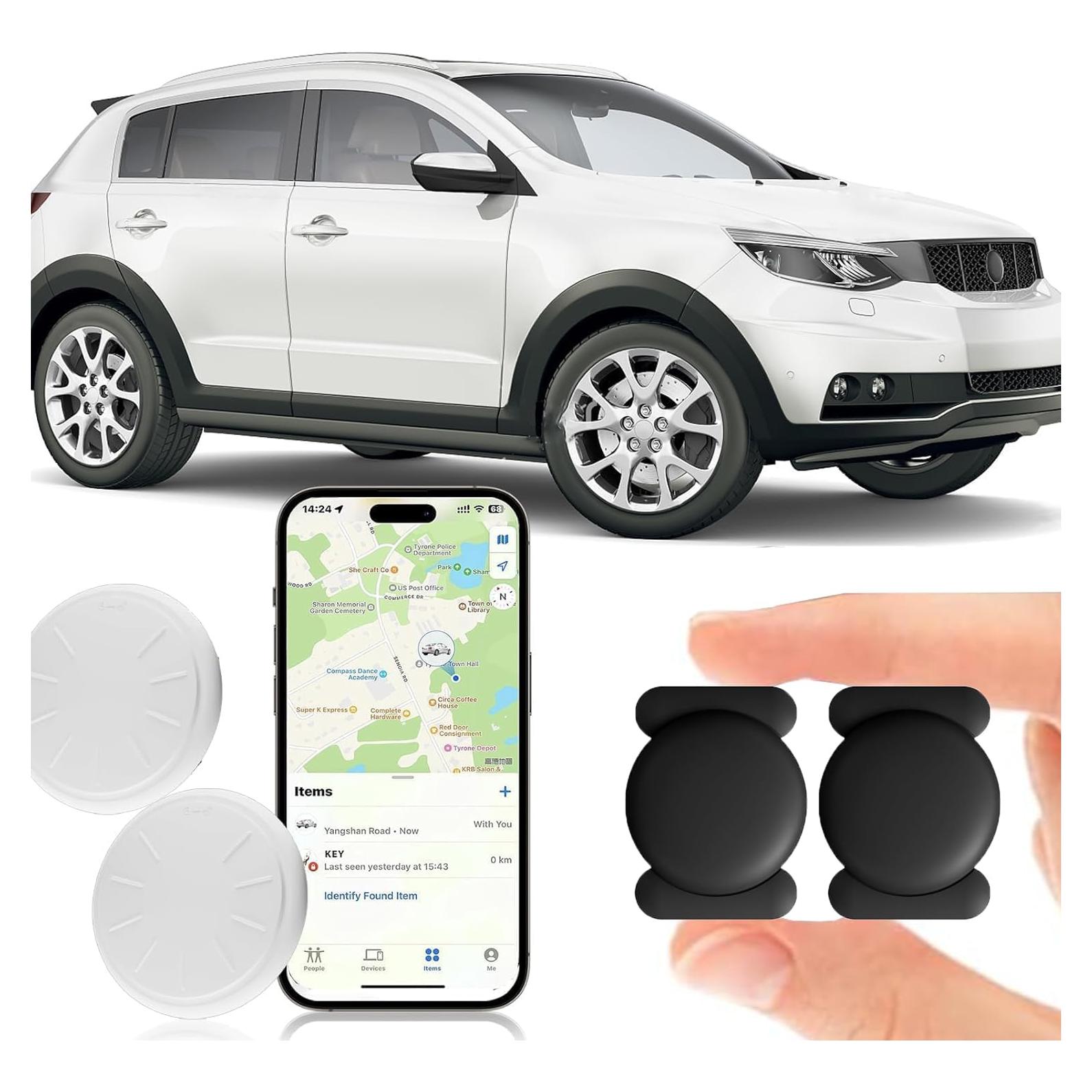 Rastreador GPS HONGTOP 2PCS con Funda Impermeable - iOS