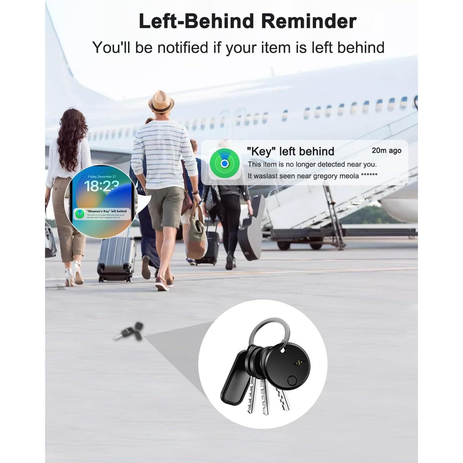 Etiquetas de Seguimiento por Aire DSDFPFG - Paquete de 2 iOS