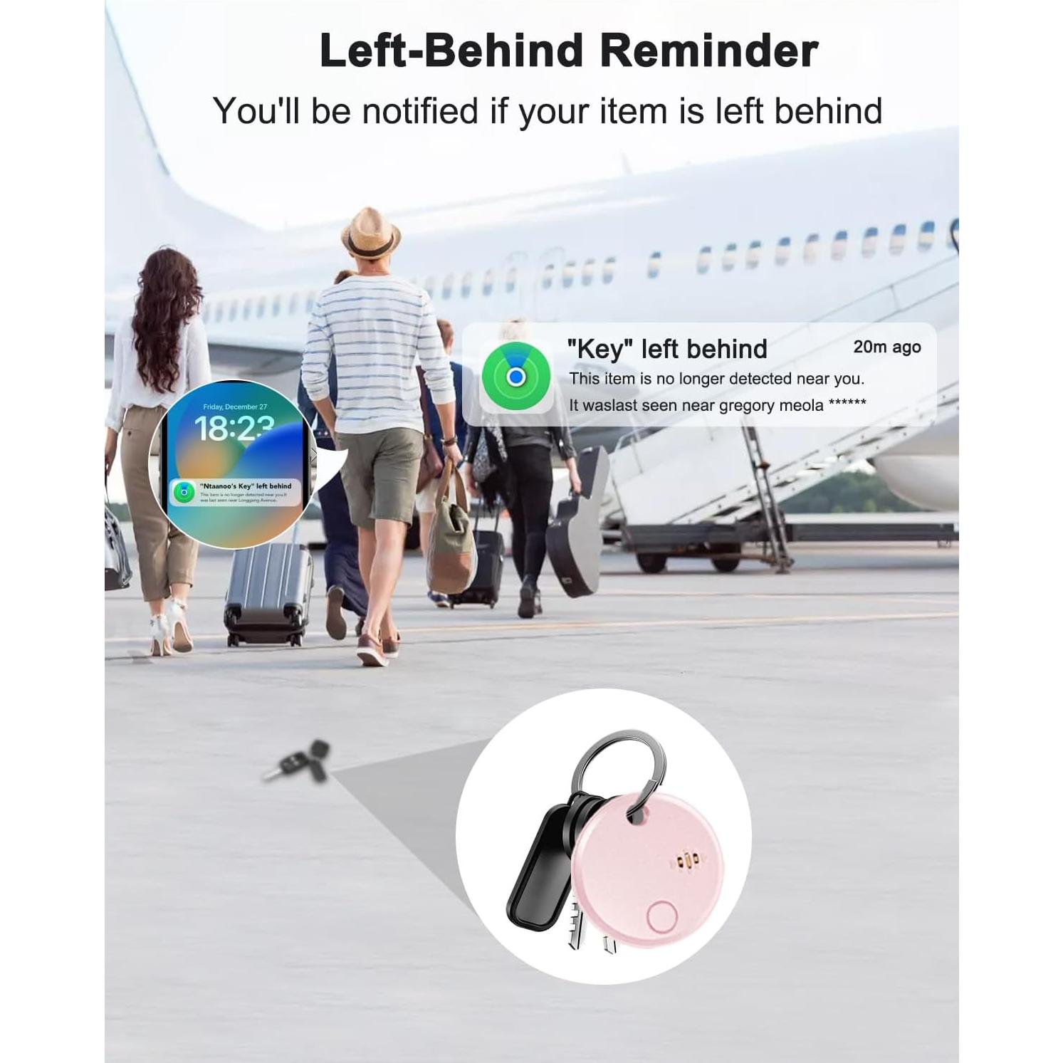 Etiquetas de Seguimiento de Aire DSDFPFG - Paquete de 2 - iOS