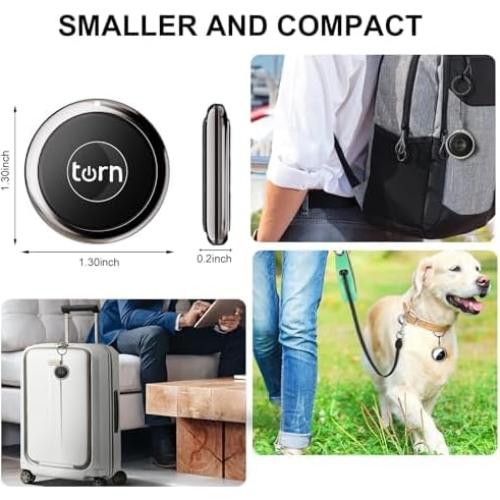 Localizador GPS Bluetooth Air Tag Apple para iOS - Negro