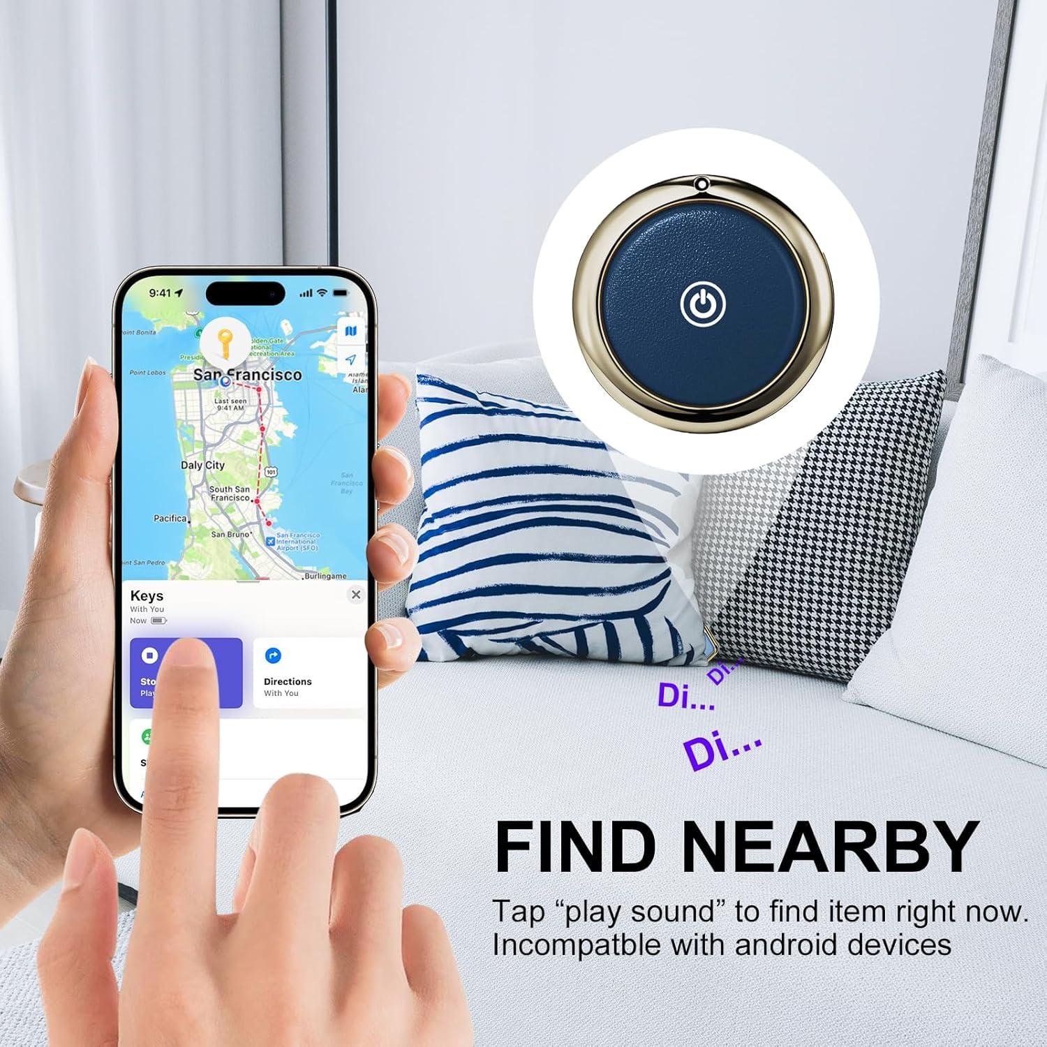 Air Tracker Etiqueta GPS para iOS - Smart LB - Azul Oscuro